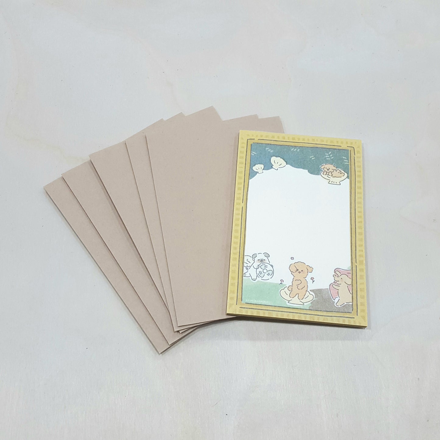 動物博物館系列迷你信紙 (連信封)