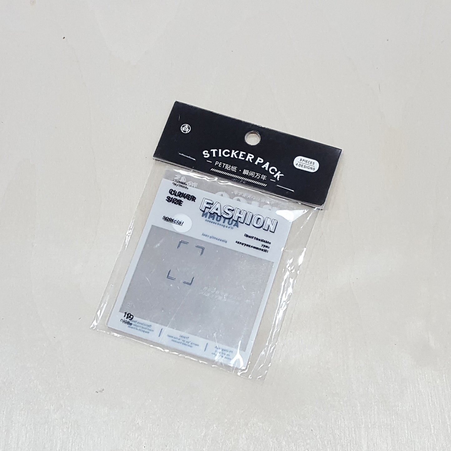 Black/White Frame Sticker