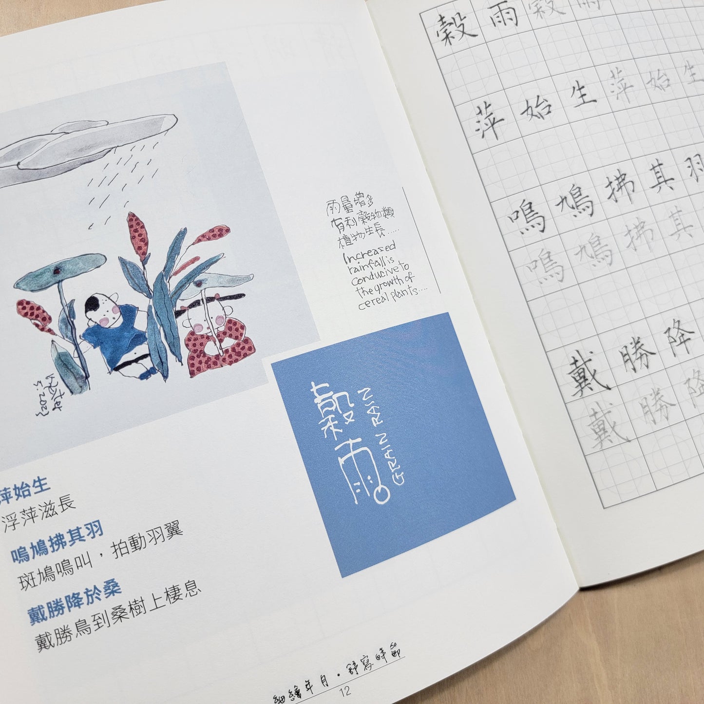 中國廿四節氣-別冊字貼