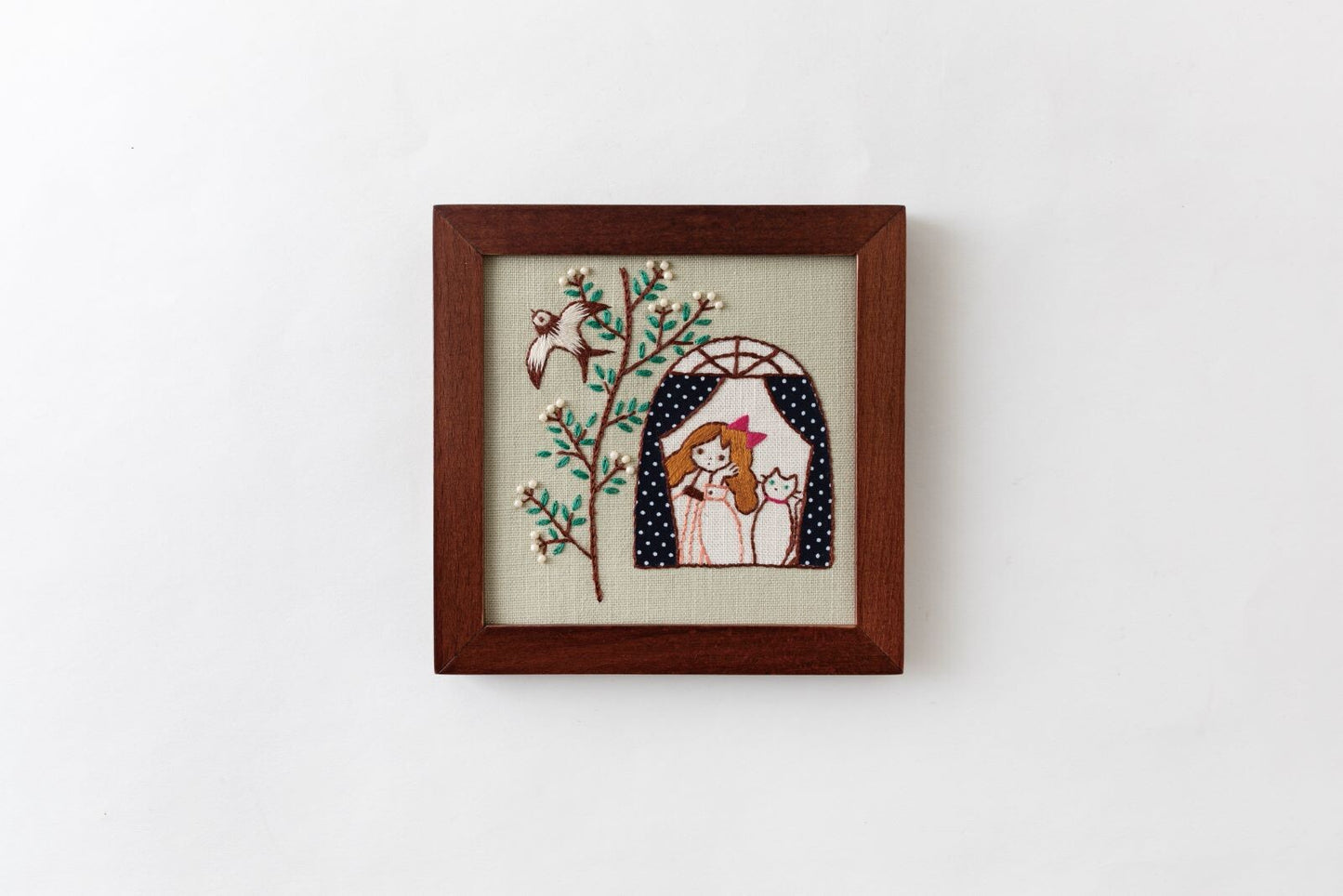 Embroidery Kit - A Life with a Cat_Window