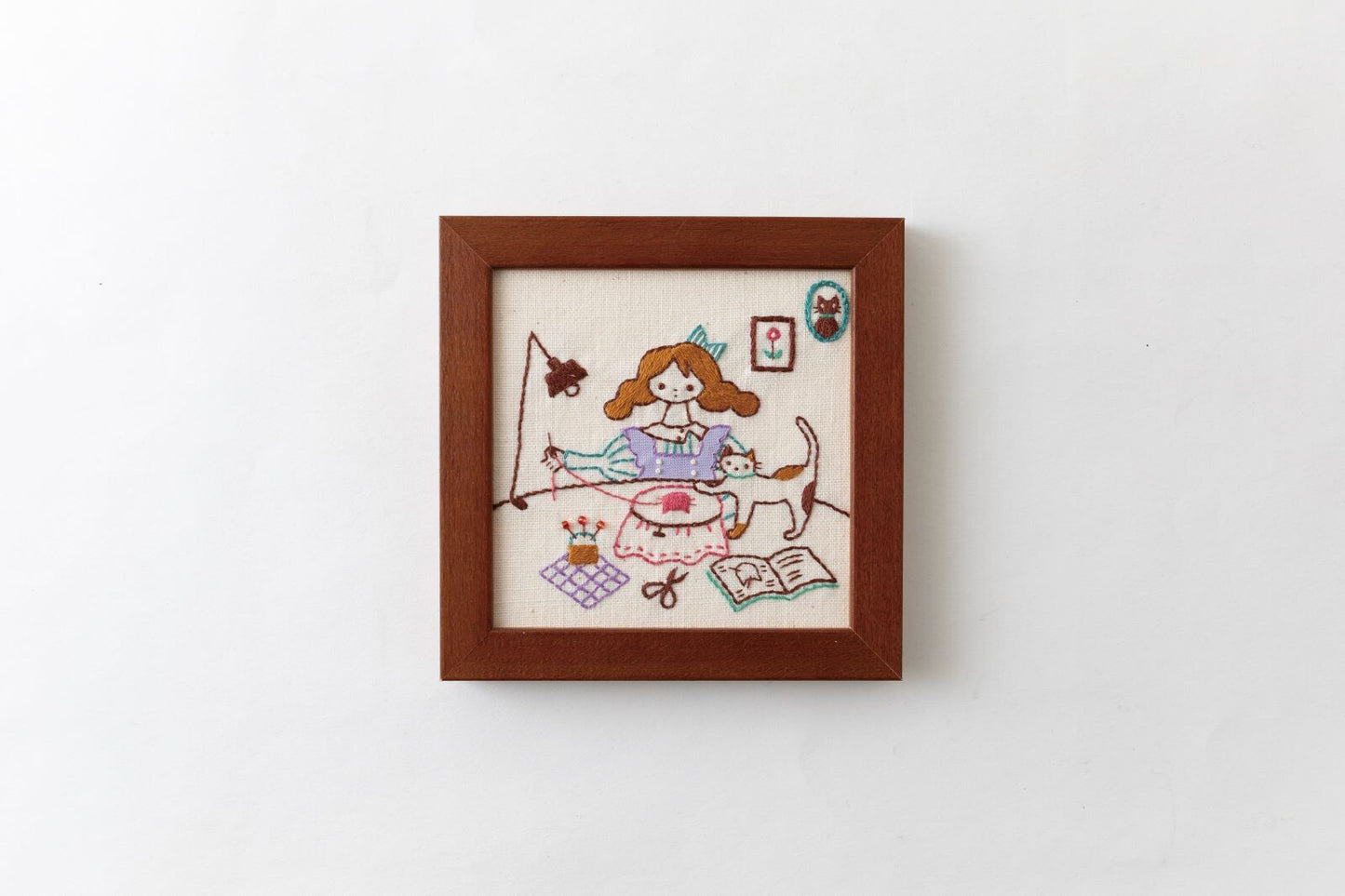Embroidery Kit - A Life with a Cat_Sewing
