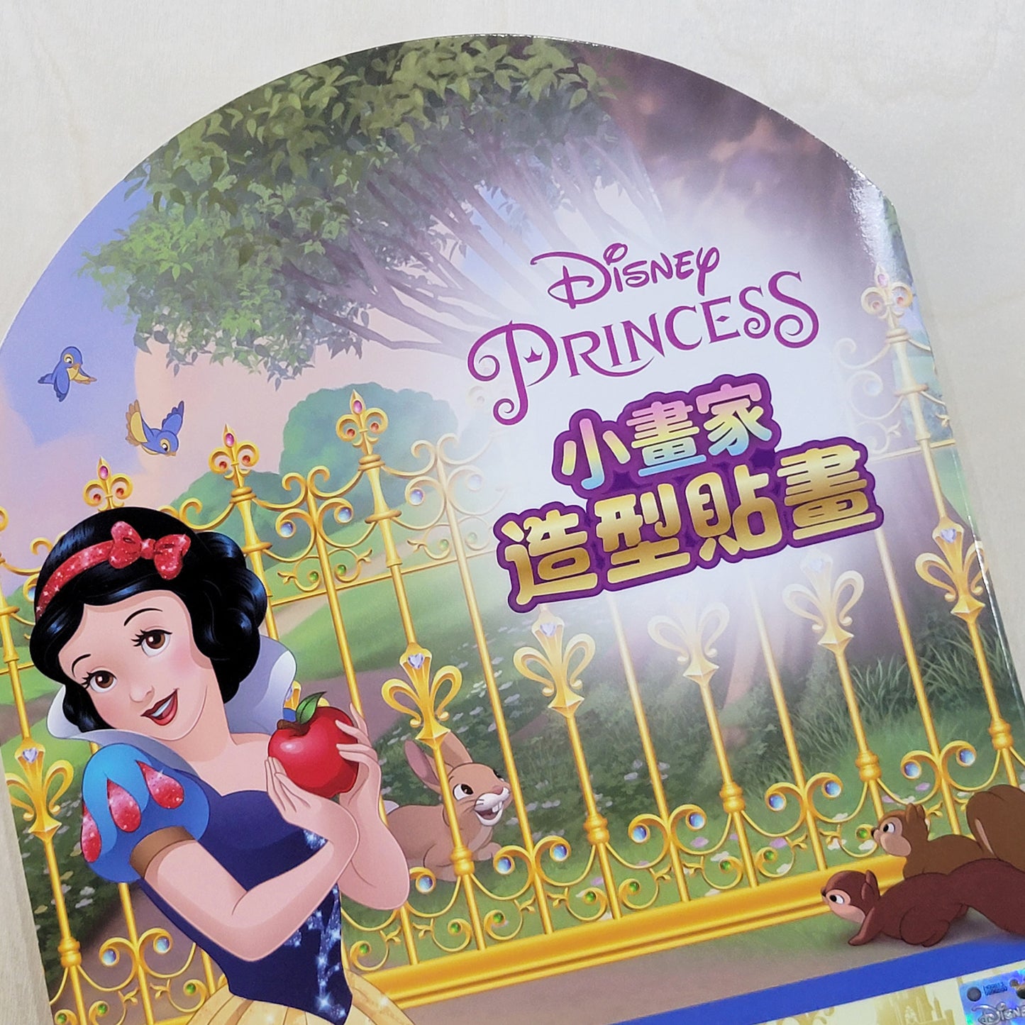 小畫家公主系列造型貼紙填色本