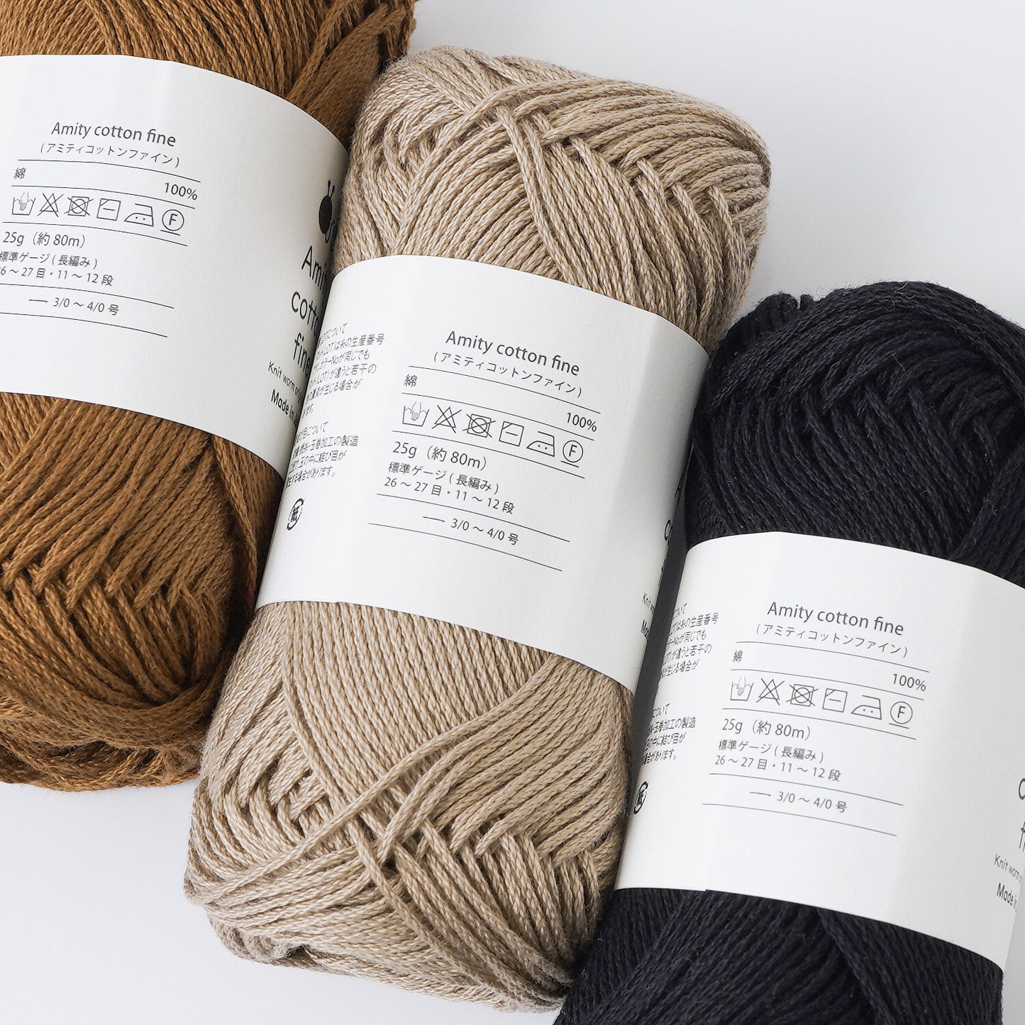 日本Knitworm棉綫 Amity Cotton Fine_約80m