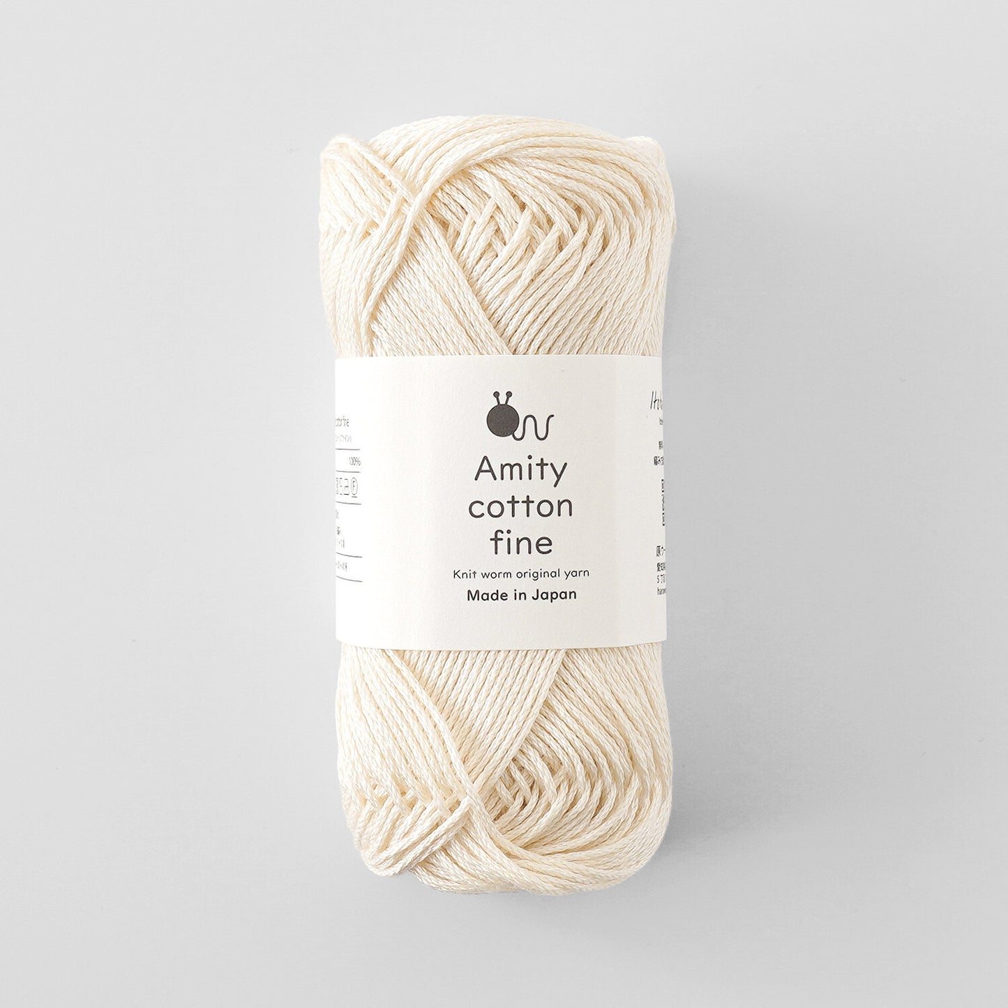 日本Knitworm棉綫 Amity Cotton Fine_約80m