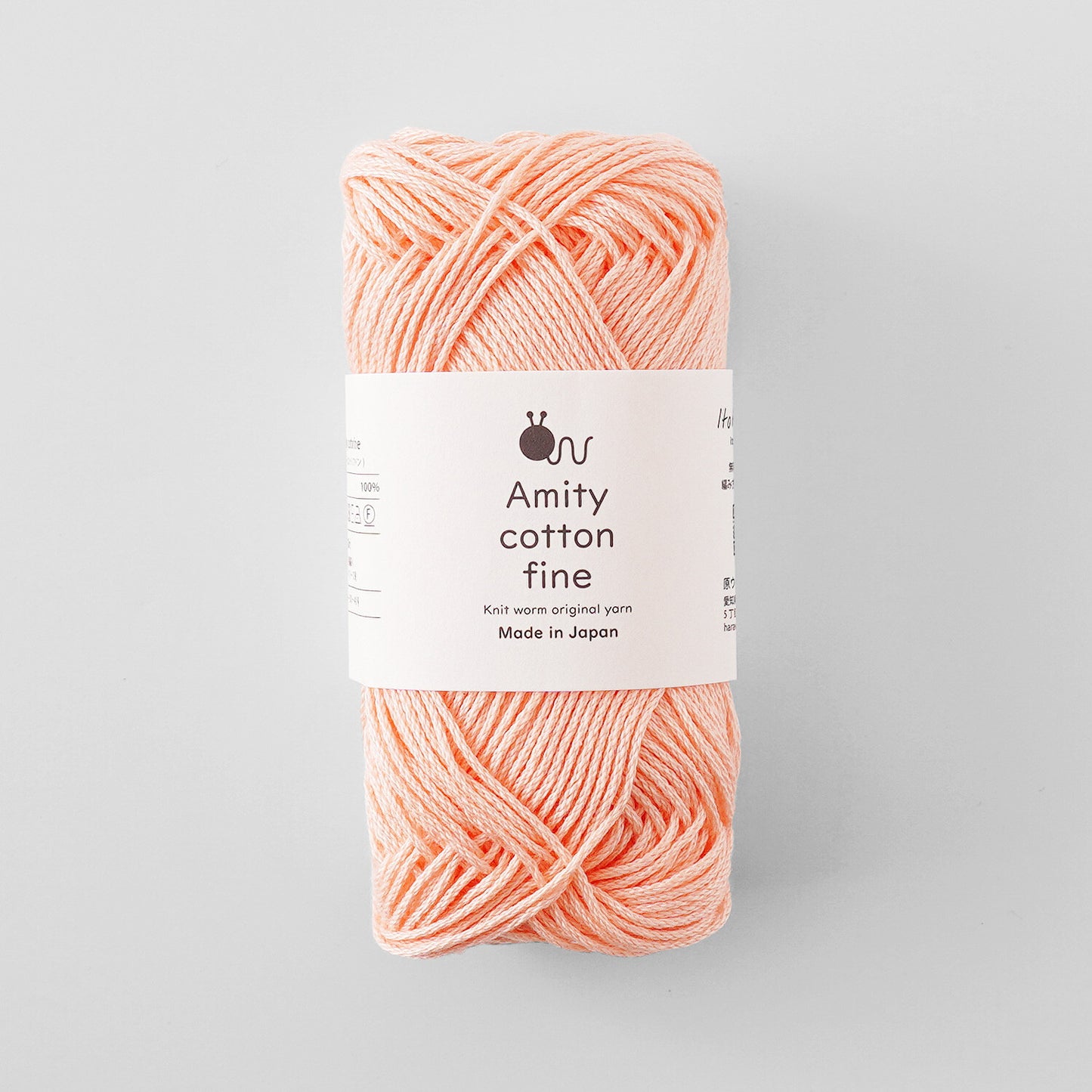 日本Knitworm棉綫 Amity Cotton Fine_約80m