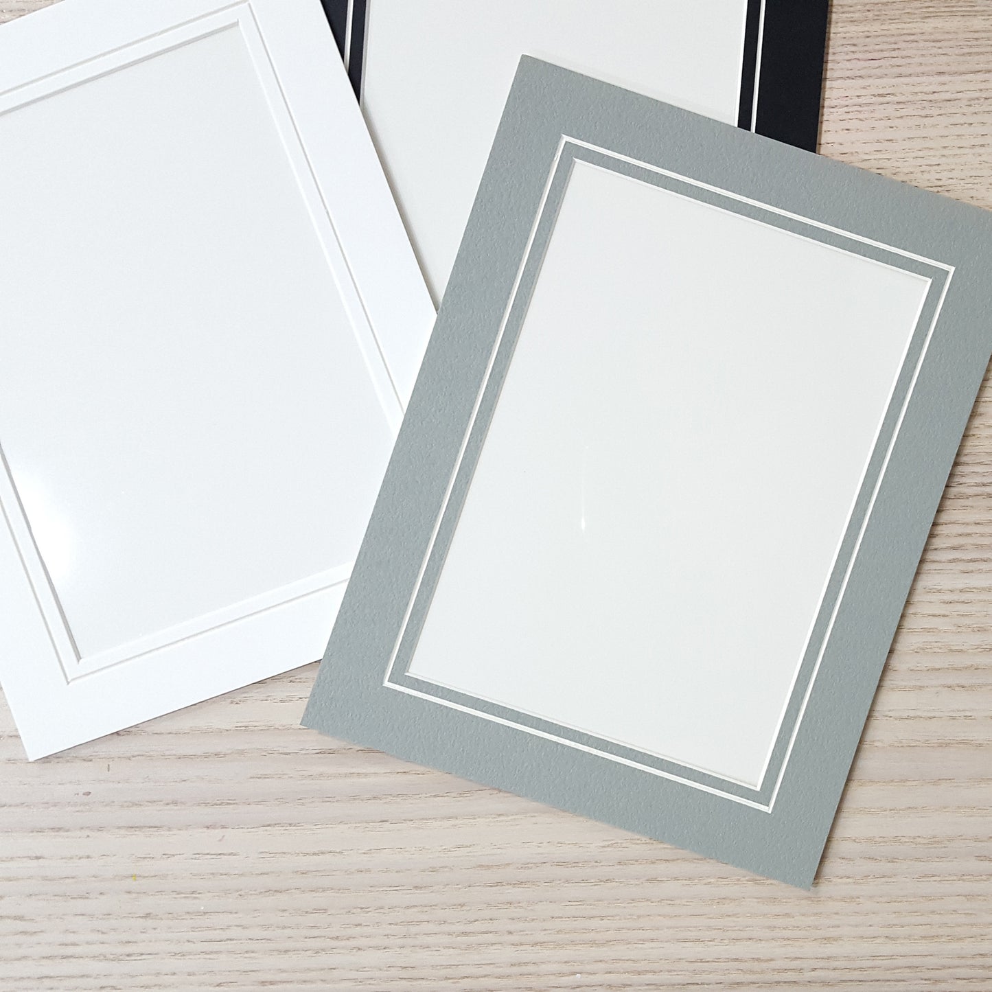 18x13cm 長方紙畫框連膠膜(5個裝)