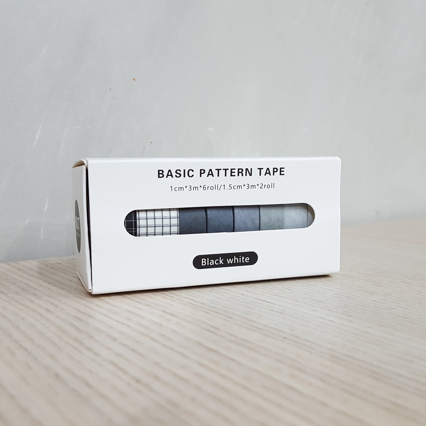 和紙貼紙套裝 8卷 1cmx6roll+1.5cmx2roll