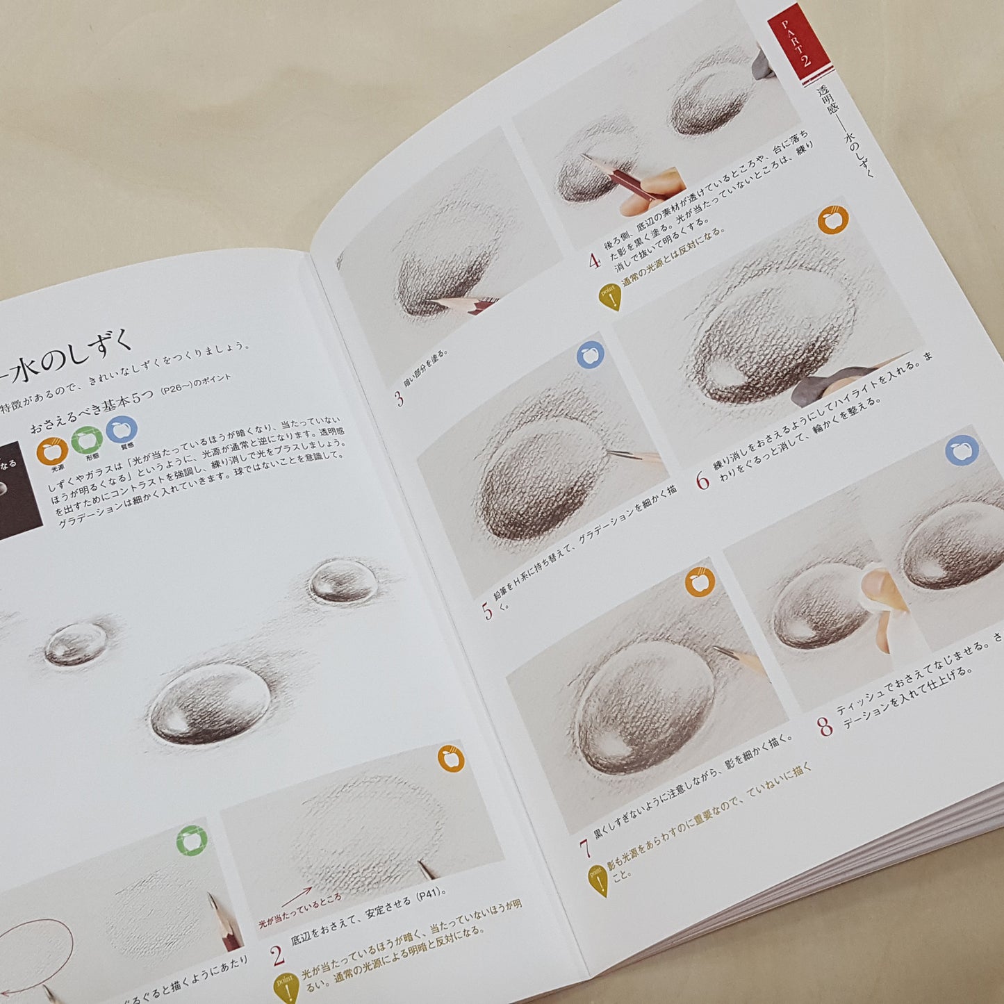基礎素描教學書(日文)