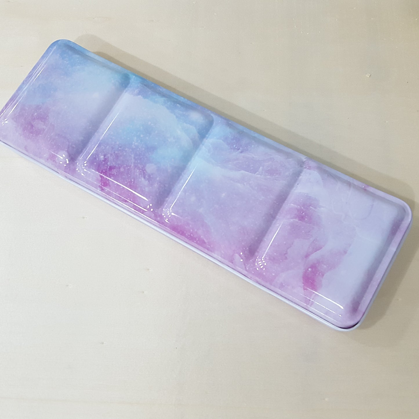 24色磚裝調色盒(半塊小格子)