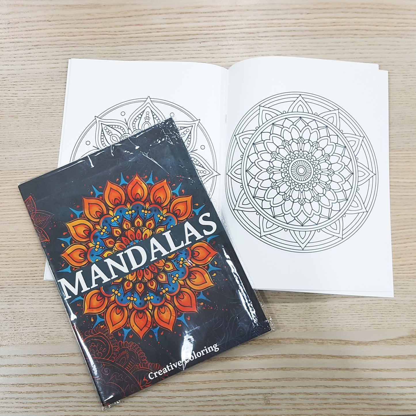 A4木顏色填色本療癒系列A