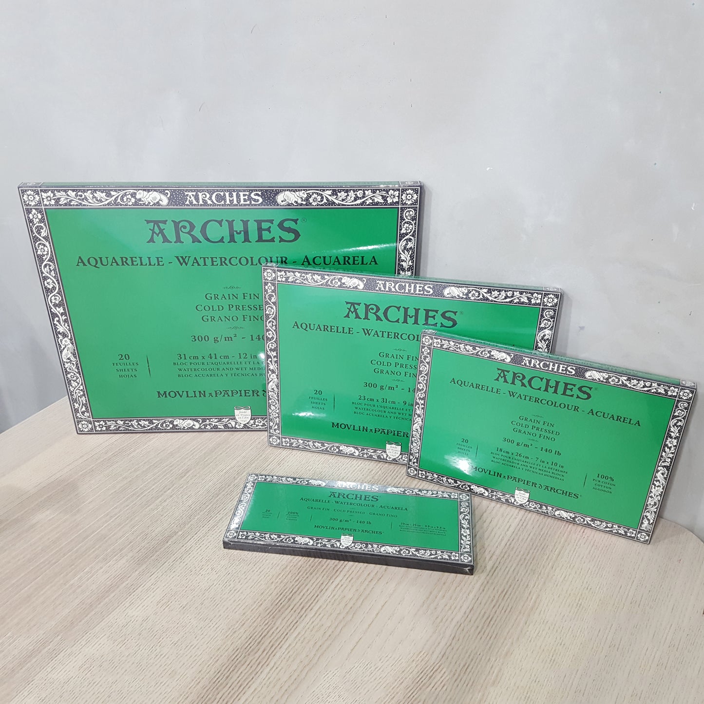 雅詩 Arches 300g水彩畫簿
