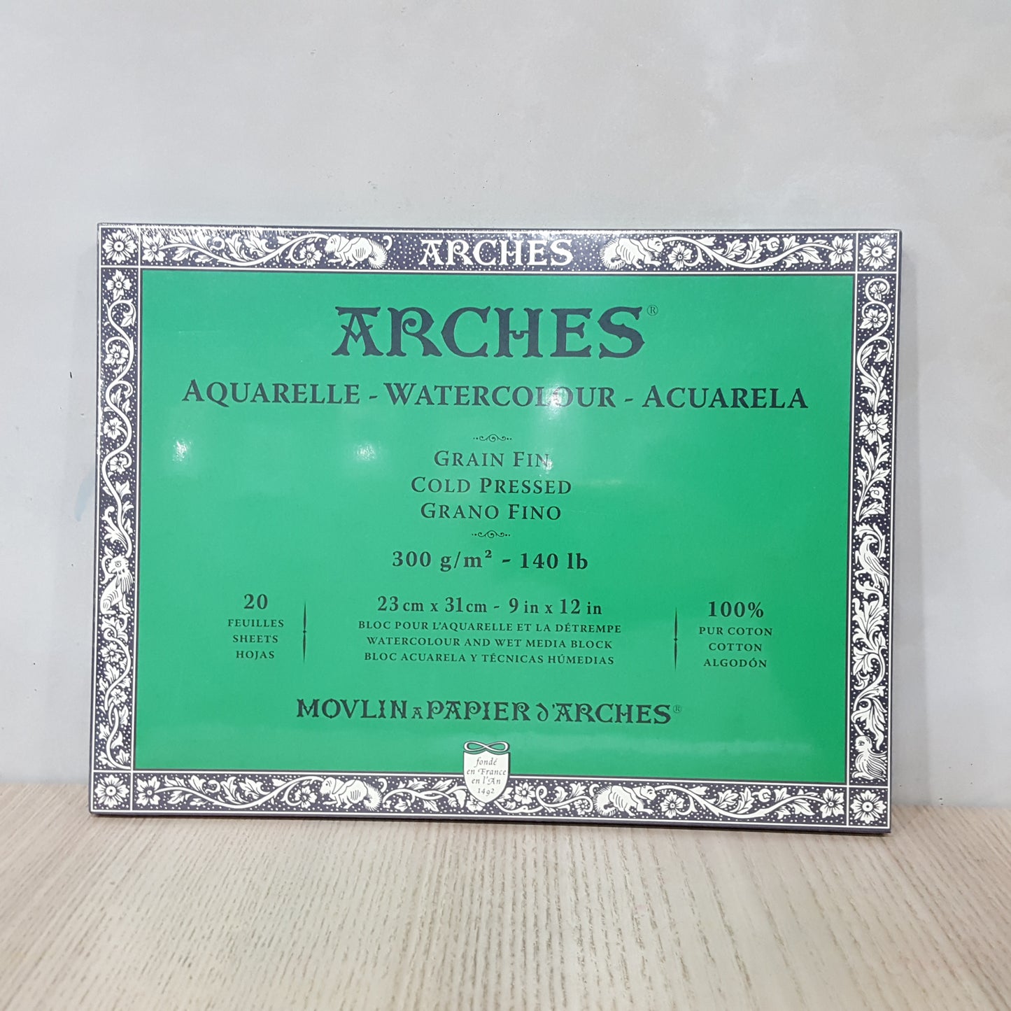 雅詩 Arches 300g水彩畫簿