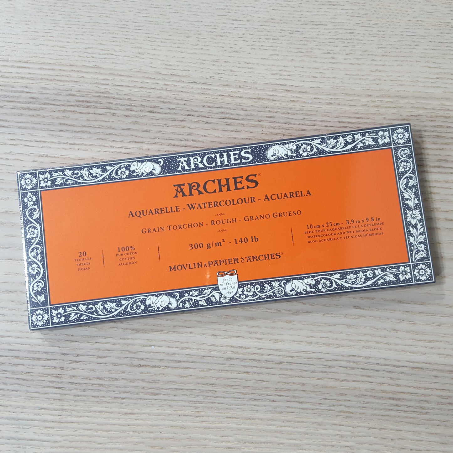 雅詩 Arches 300g水彩畫簿