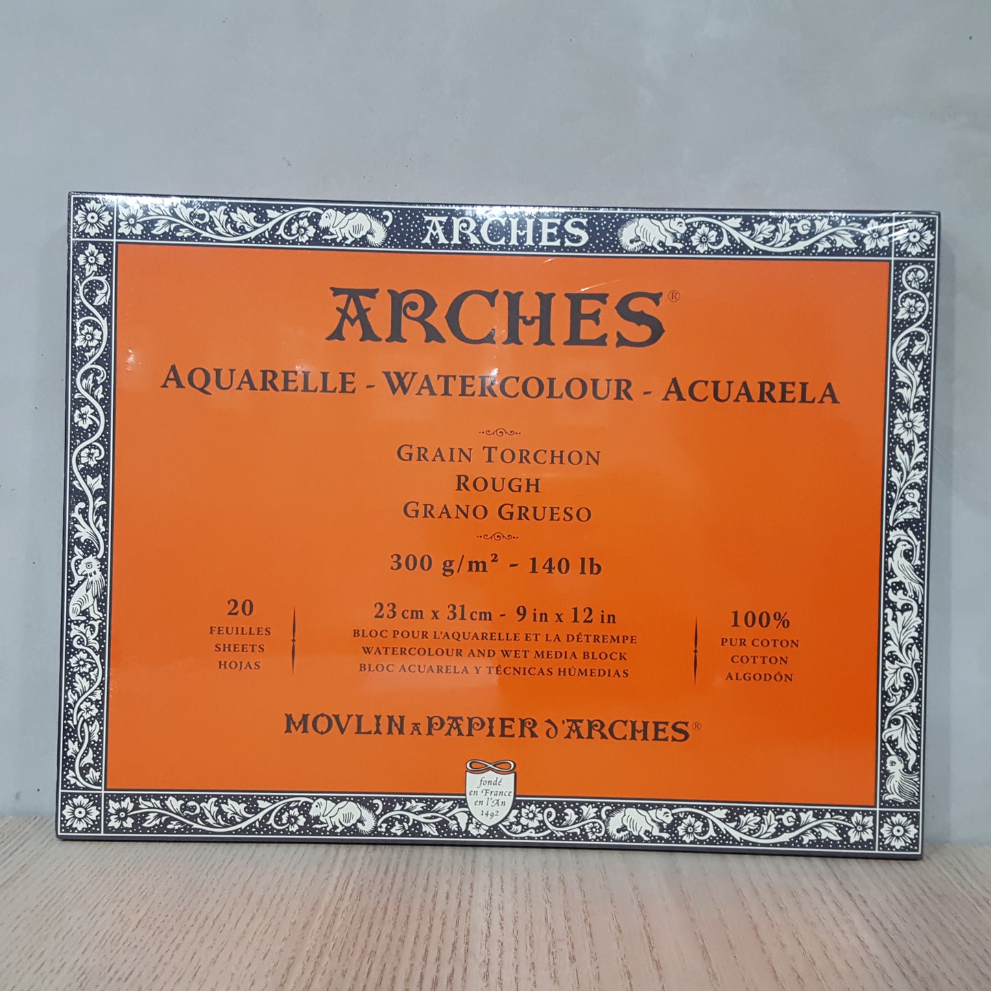 雅詩 Arches 300g水彩畫簿