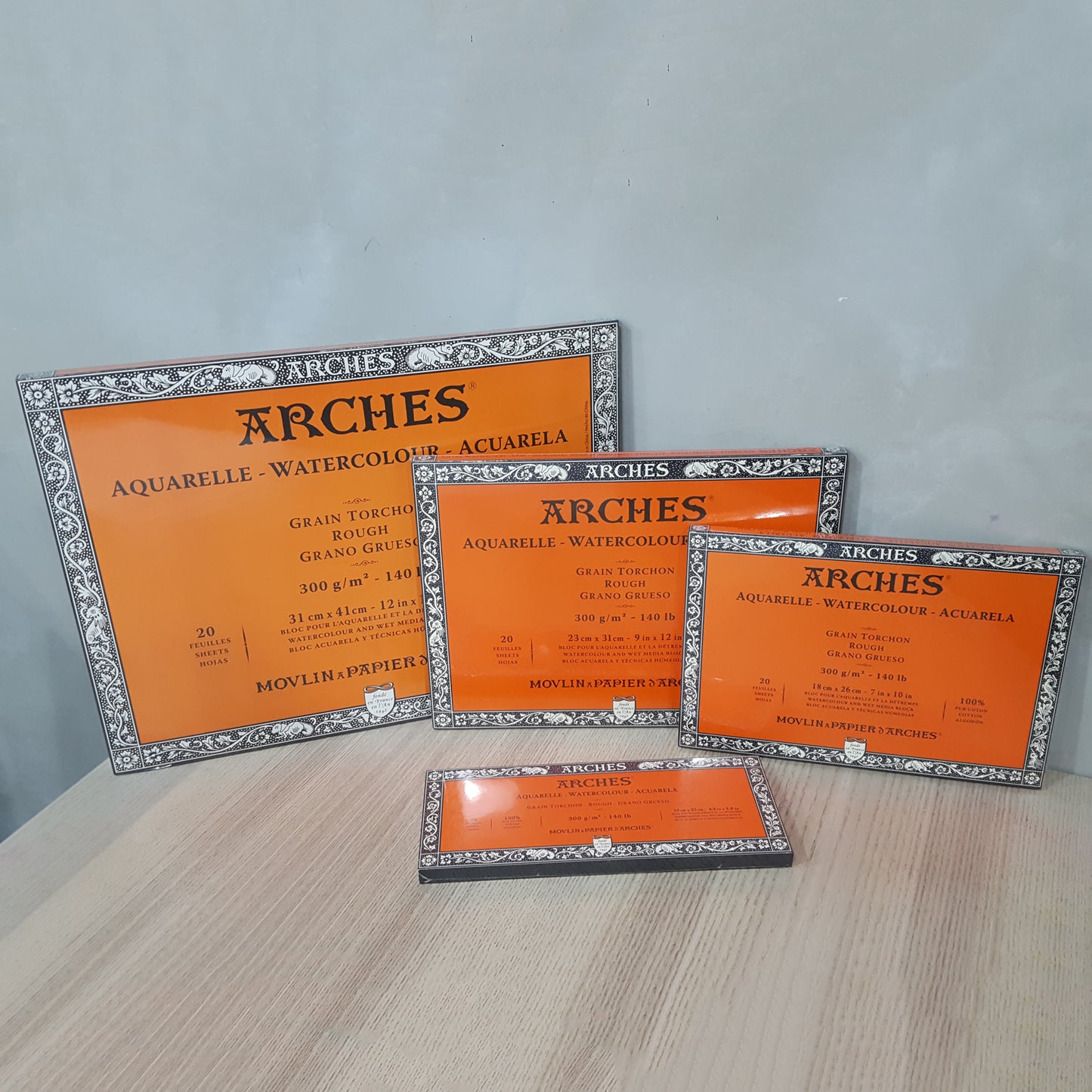 雅詩 Arches 300g水彩畫簿