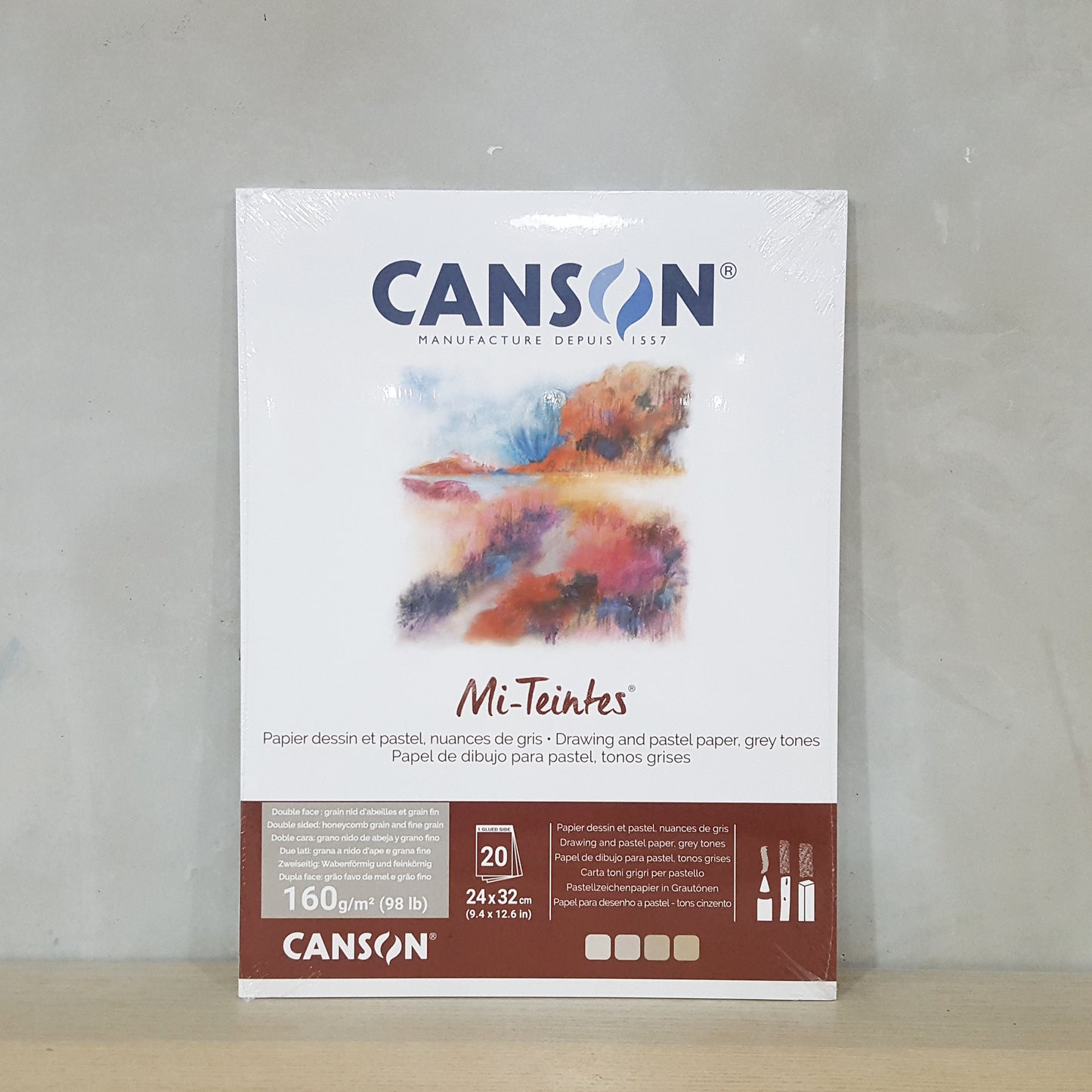 Canson MI-TEINTES 粉彩畫簿