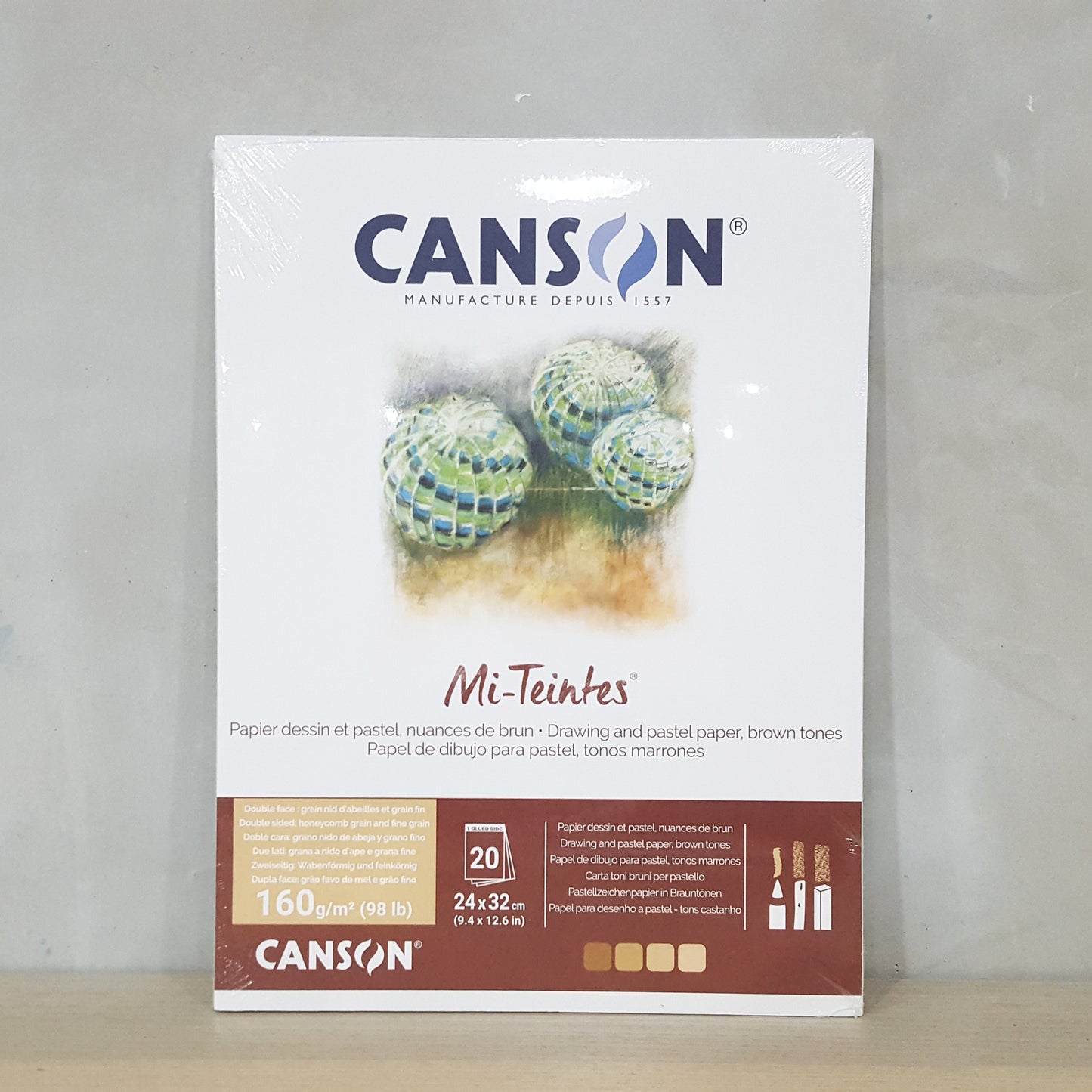 Canson MI-TEINTES 粉彩畫簿