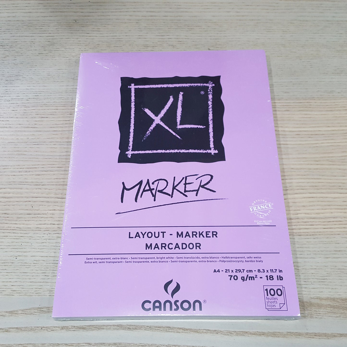 Canson XL Marker A4畫紙( 70g,100張)