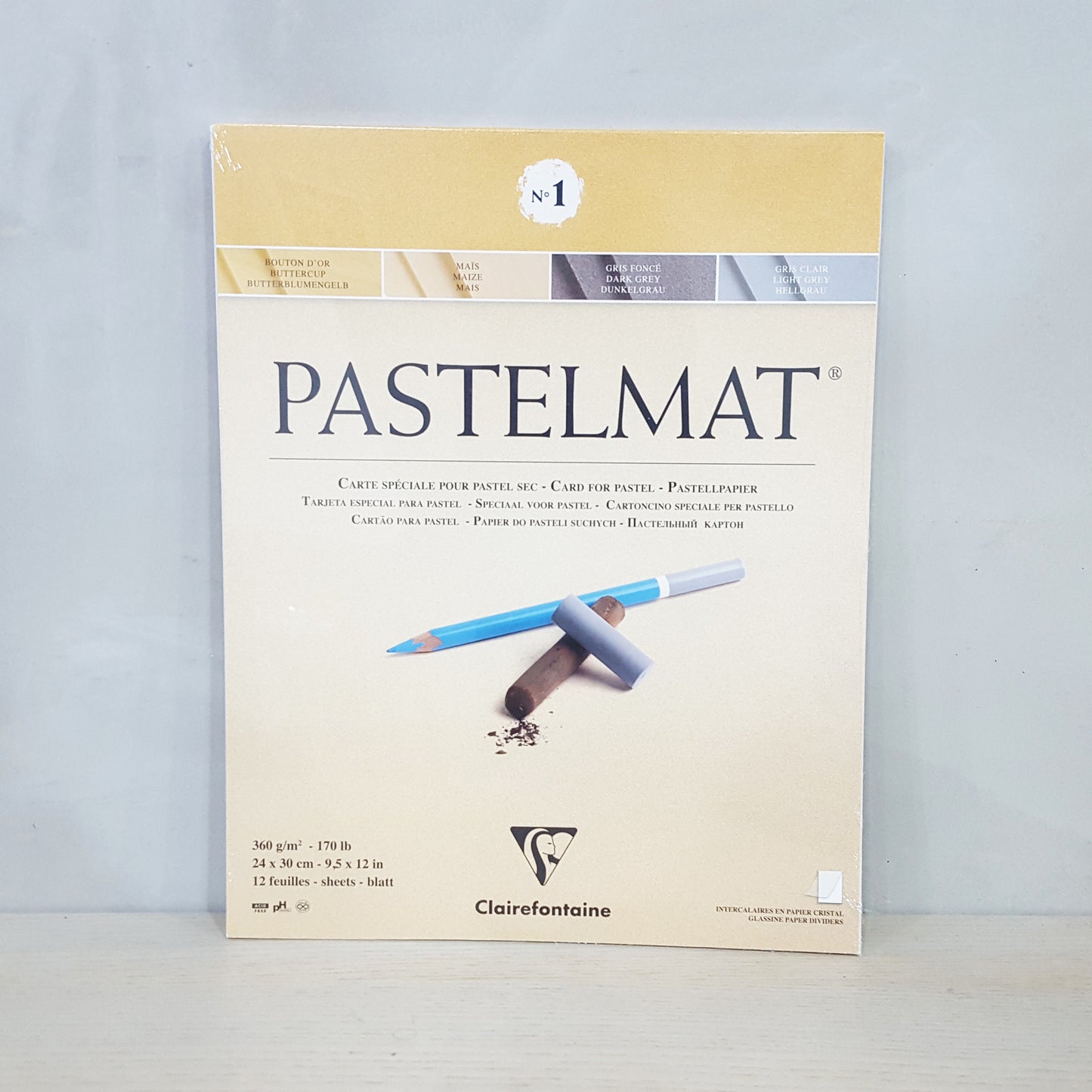 PastelMat Pad 粉彩紙 12張/本 360g