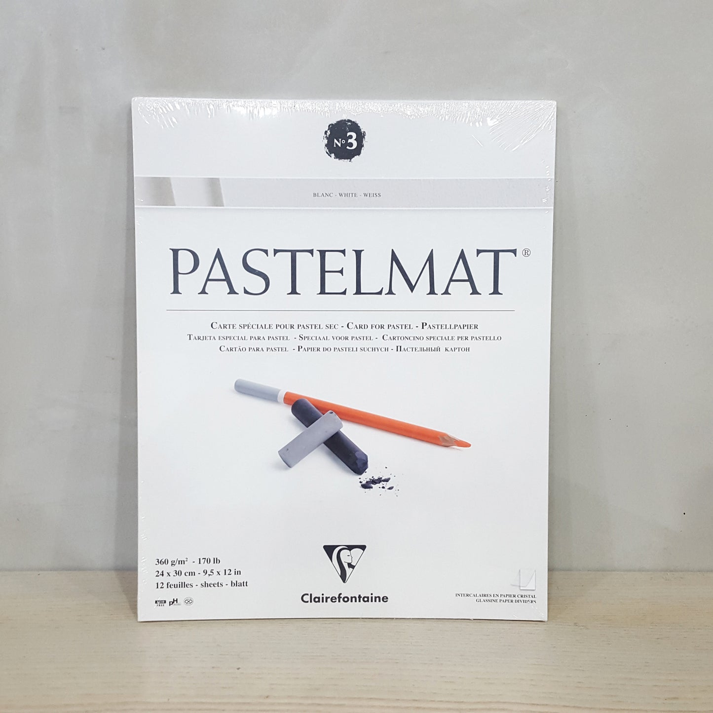 PastelMat Pad 粉彩紙 12張/本 360g
