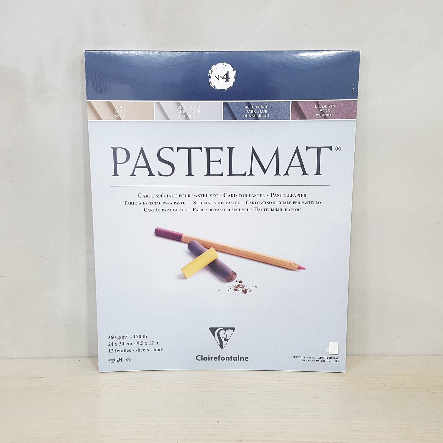 PastelMat Pad 粉彩紙 12張/本 360g