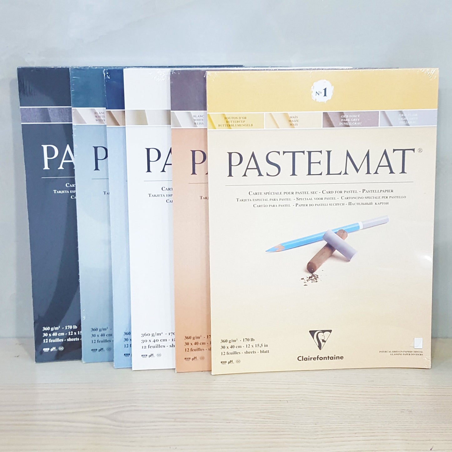 PastelMat Pad 粉彩紙 12張/本 360g