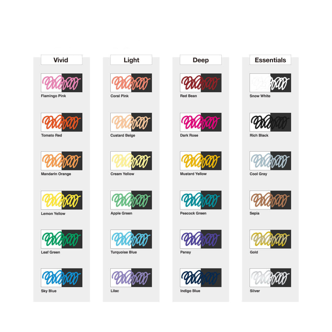 Copic Acrea Water-based 水性麥克筆