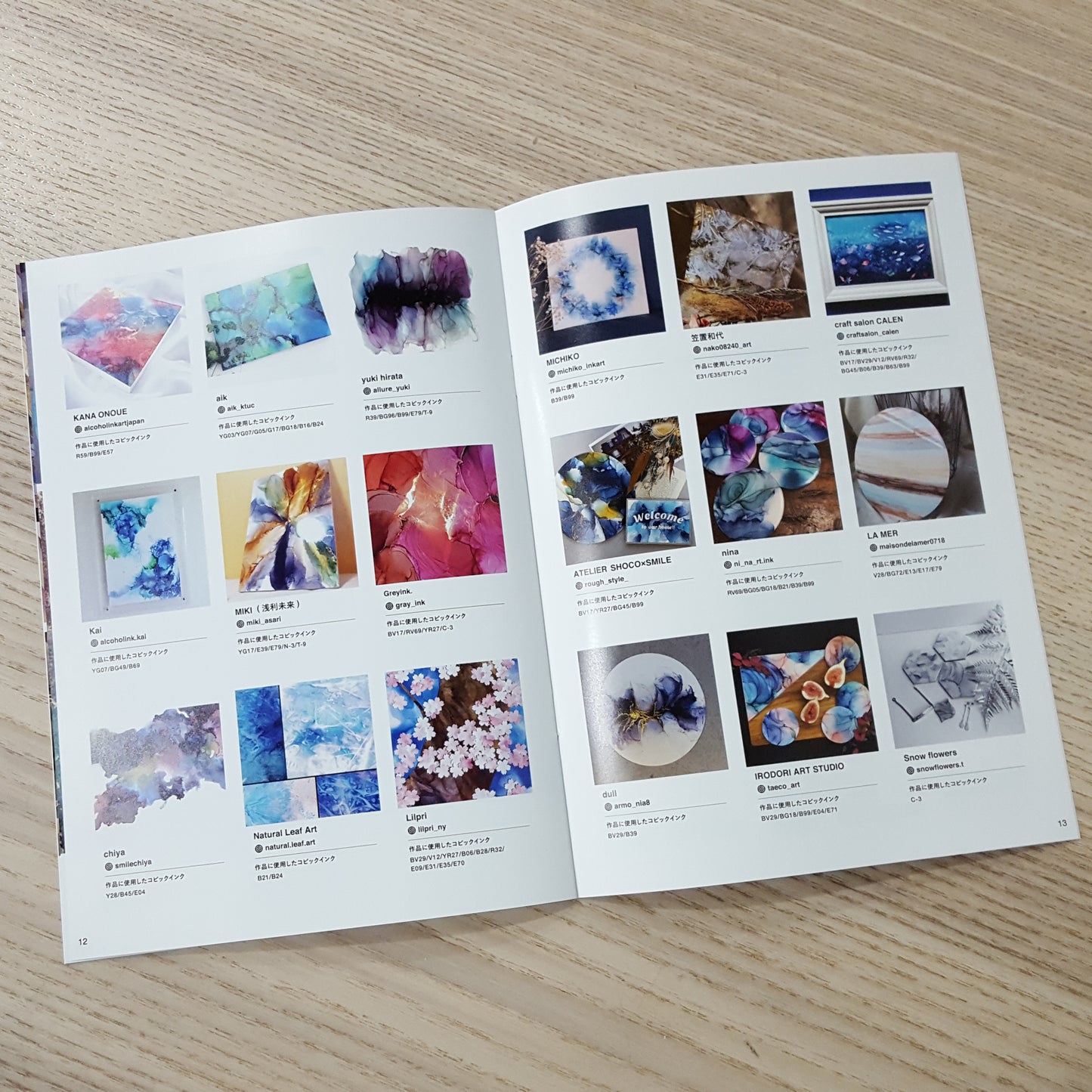 Copic Ink Set 酒精墨水畫套裝