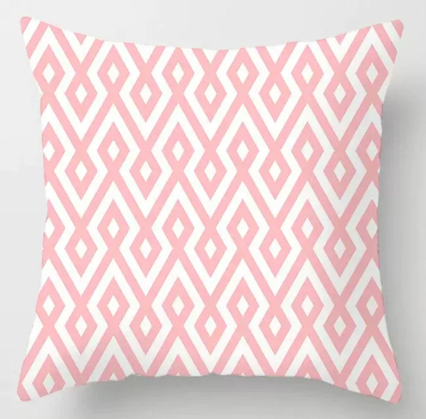 Cushion Pink 粉紅時尚圖案𠱸咕套