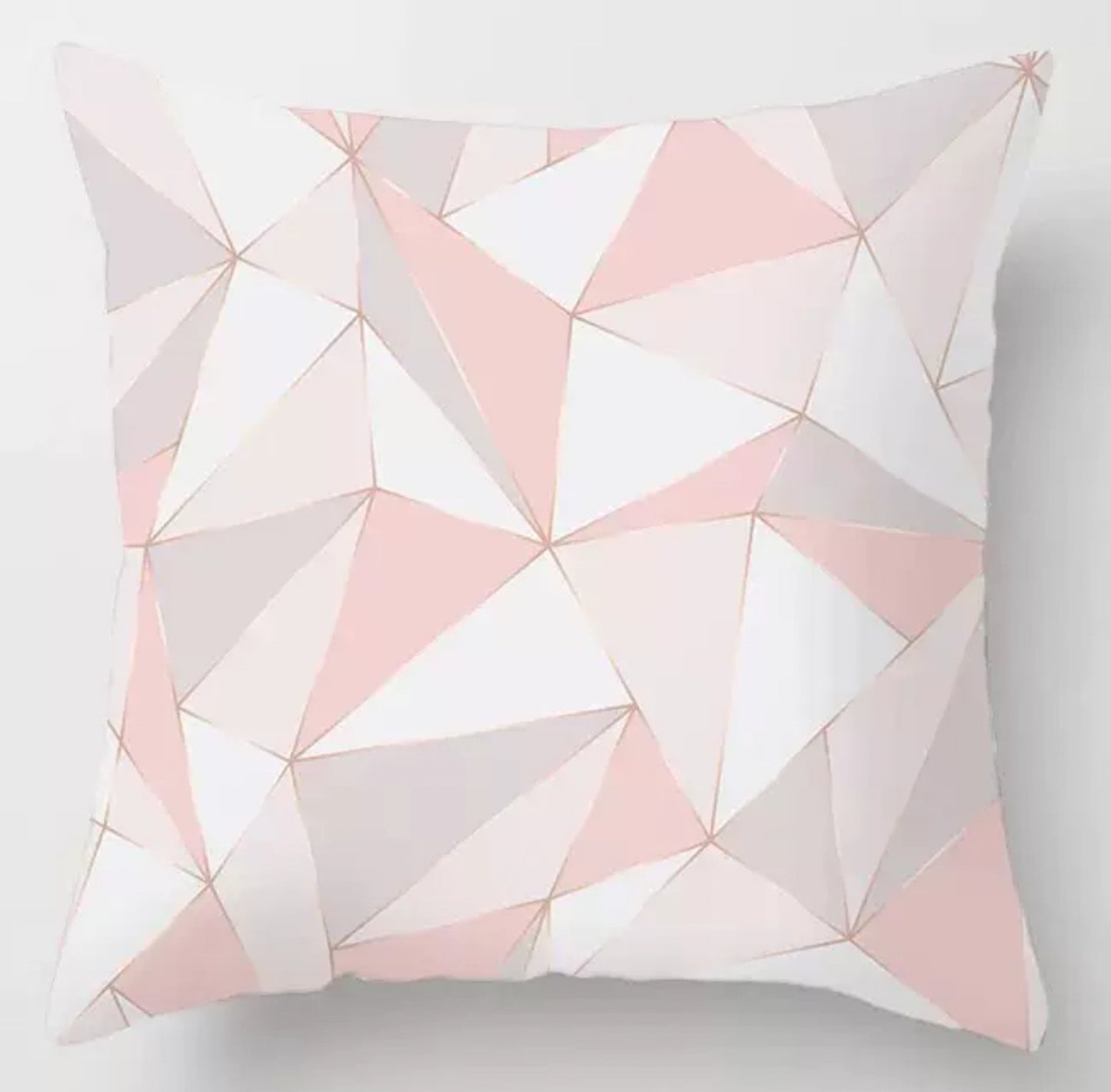 Cushion Pink 粉紅時尚圖案𠱸咕套