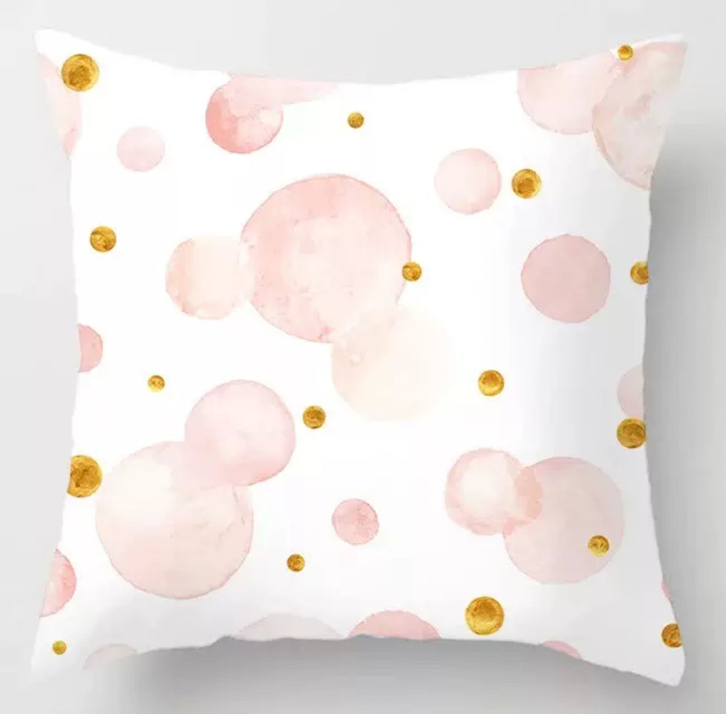 Cushion Pink 粉紅時尚圖案𠱸咕套