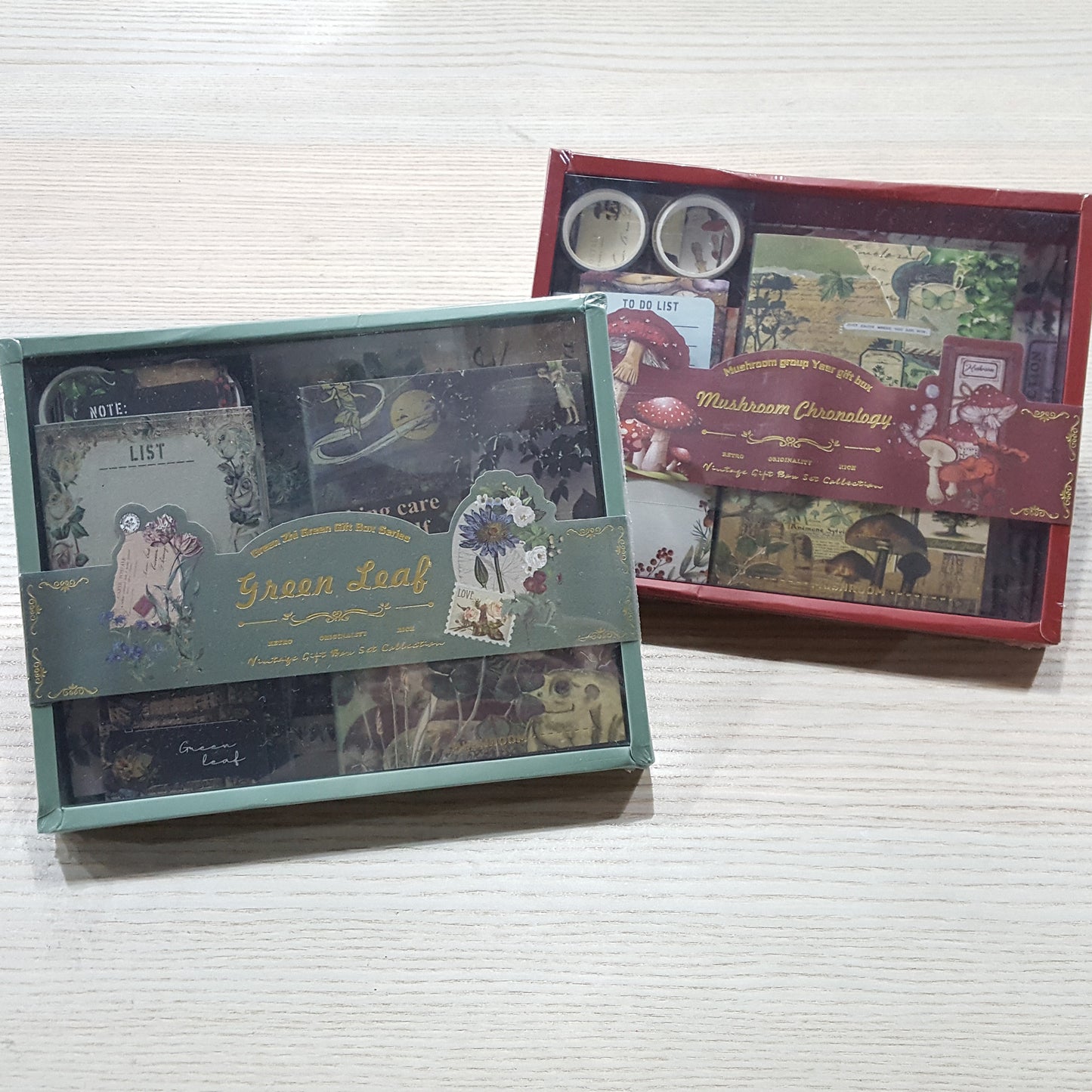 DIY 復古花園系列手帳禮盒套裝