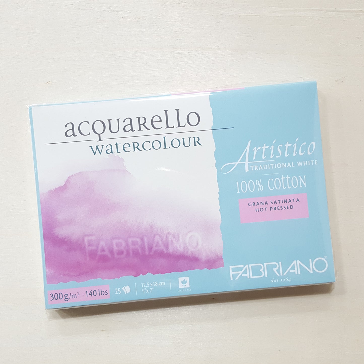 Fabriano 25頁 300g水彩本