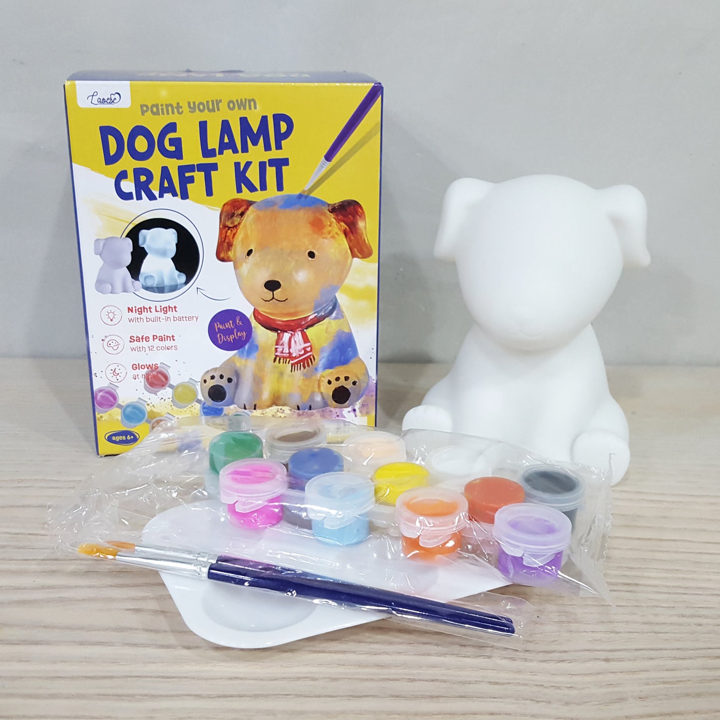 LAOESE DIY可愛動物小夜燈設計套裝