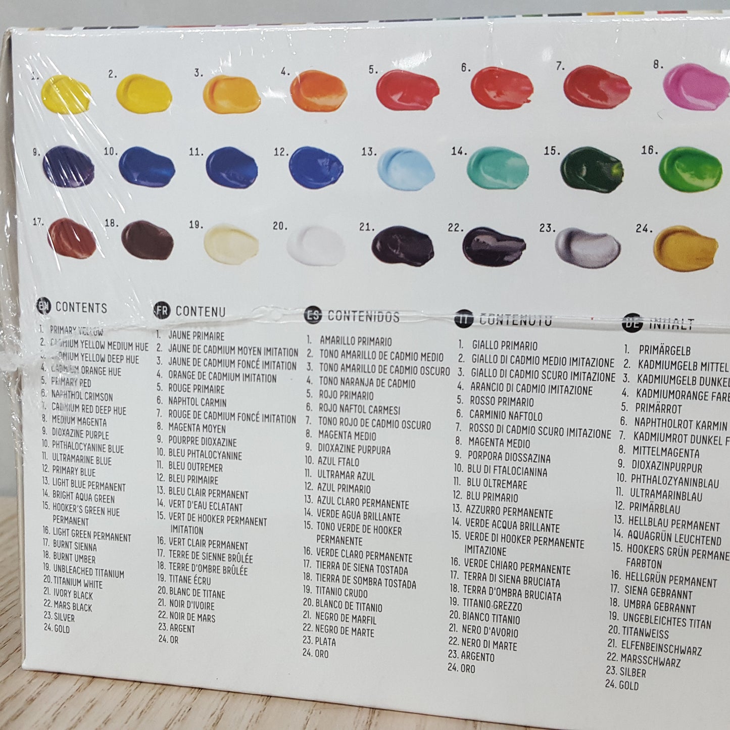 Liquitex Acrylic Color Set 塑膠彩22ml