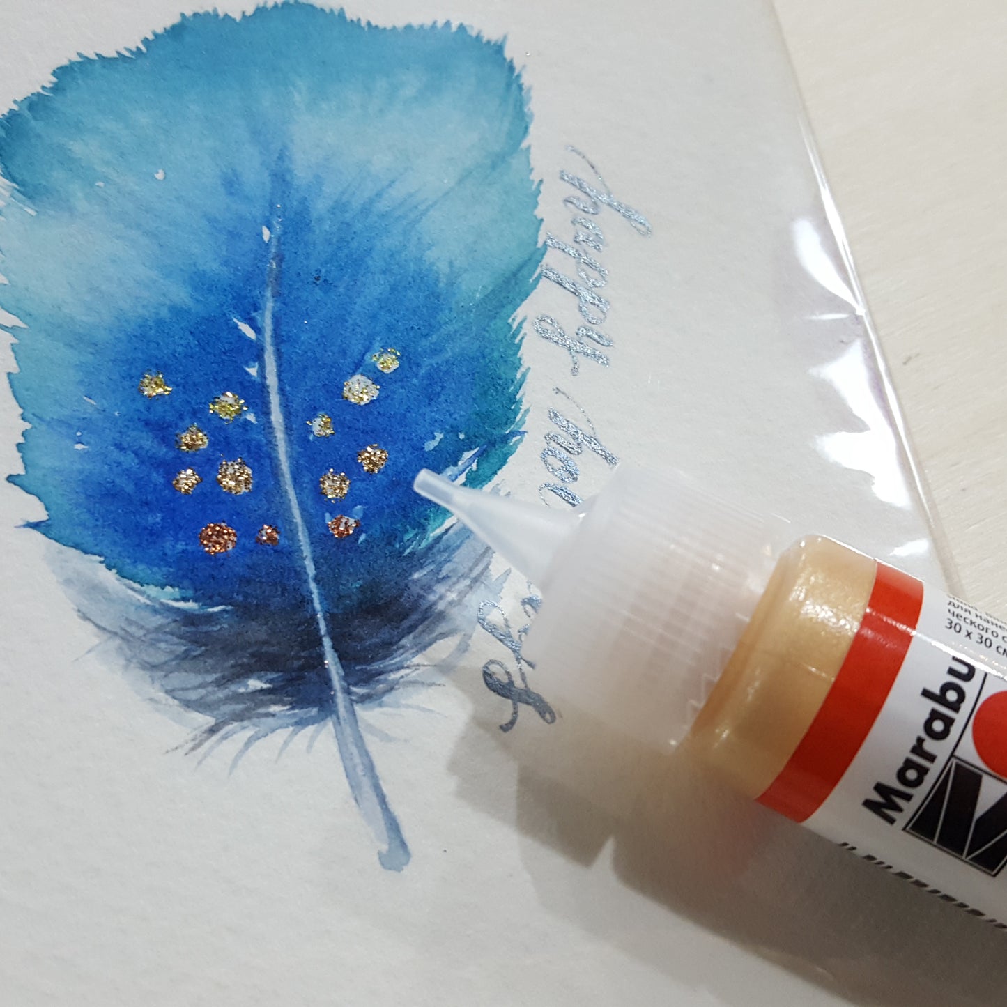 Fashion Liner25ml閃粉繪布液