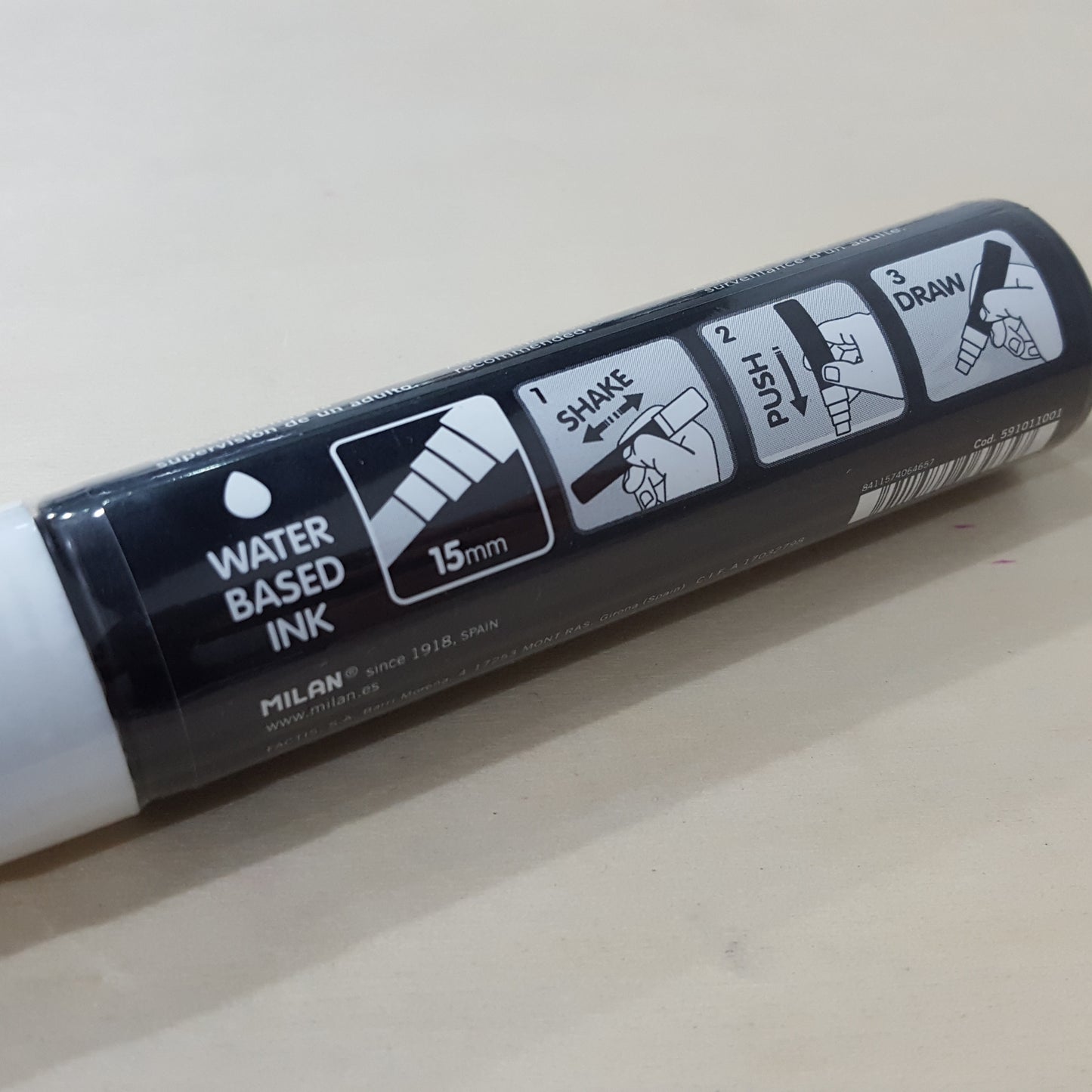 Milan Fluoglass Wet Erasable Marker 水溶性可抹掉麥克筆