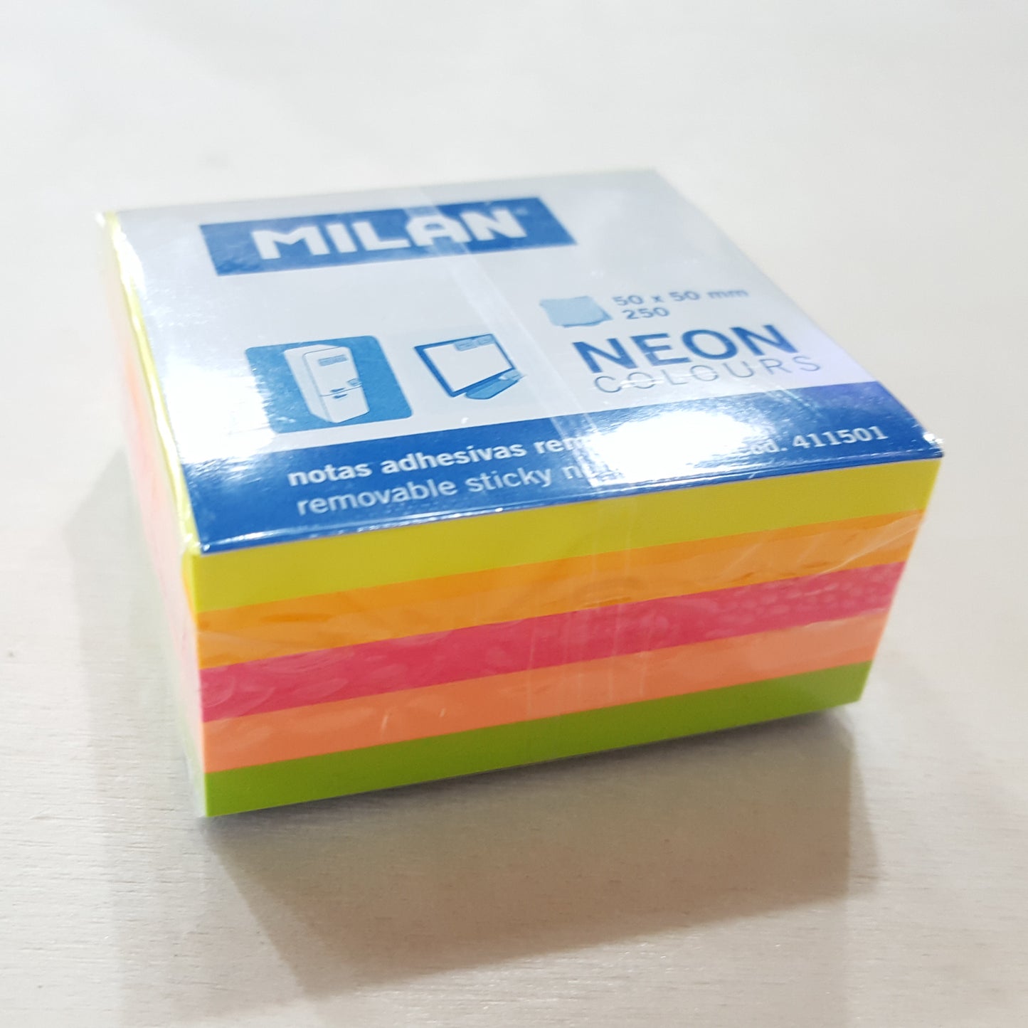 Milan 76 x 76mm Adhesive Notes 100/250/400pcs