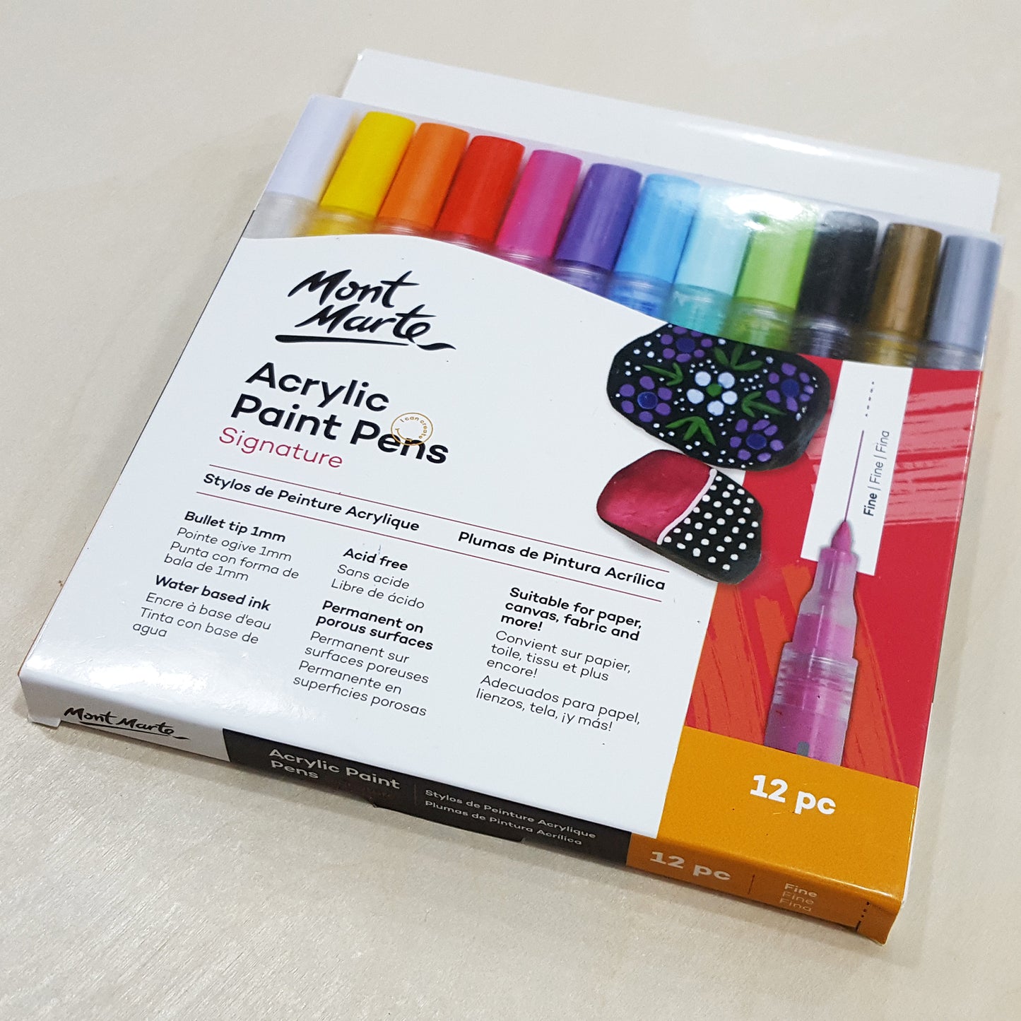 Mont Marte Acrylic Paint Pen 塑膠彩筆