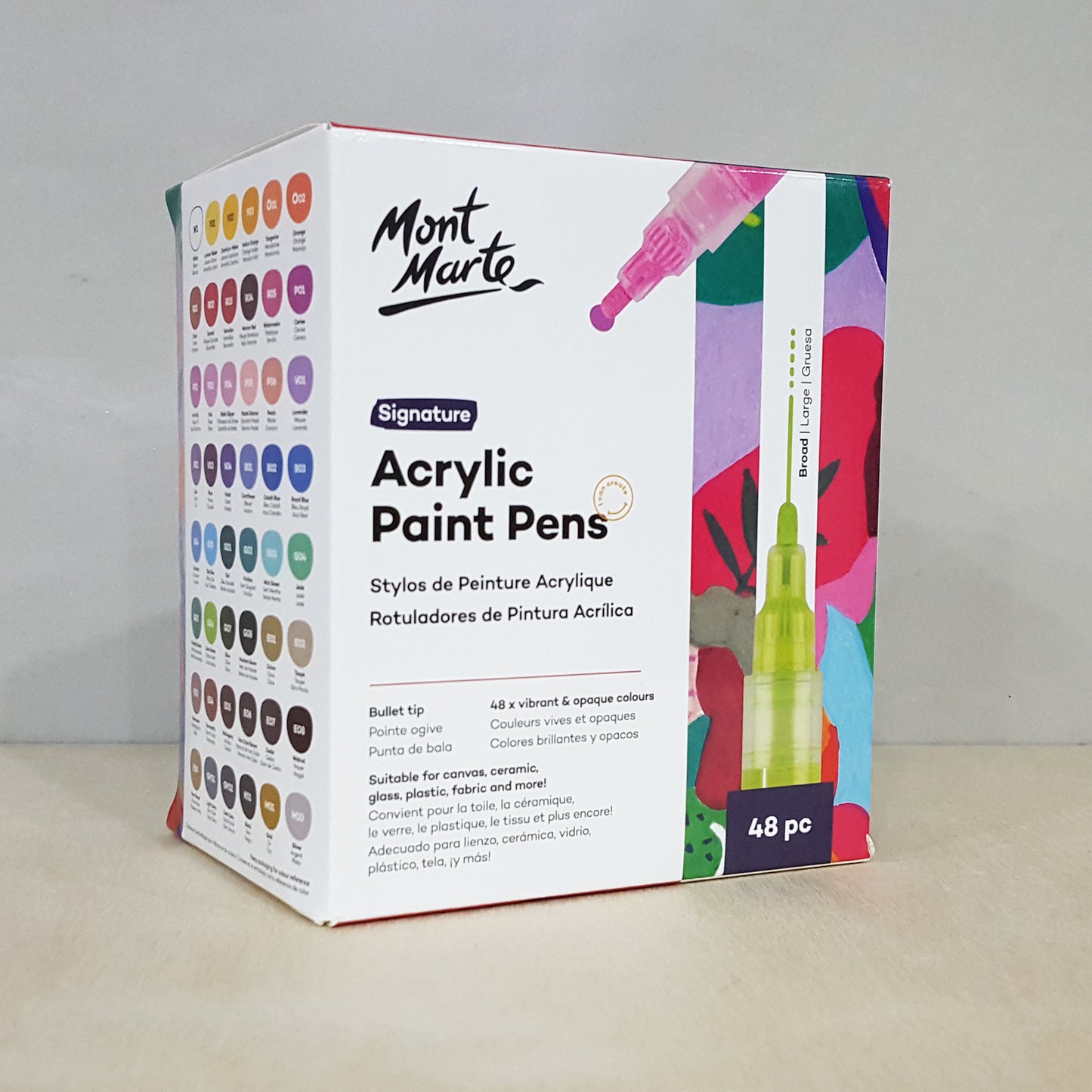 Mont Marte Acrylic Paint Pen 塑膠彩筆