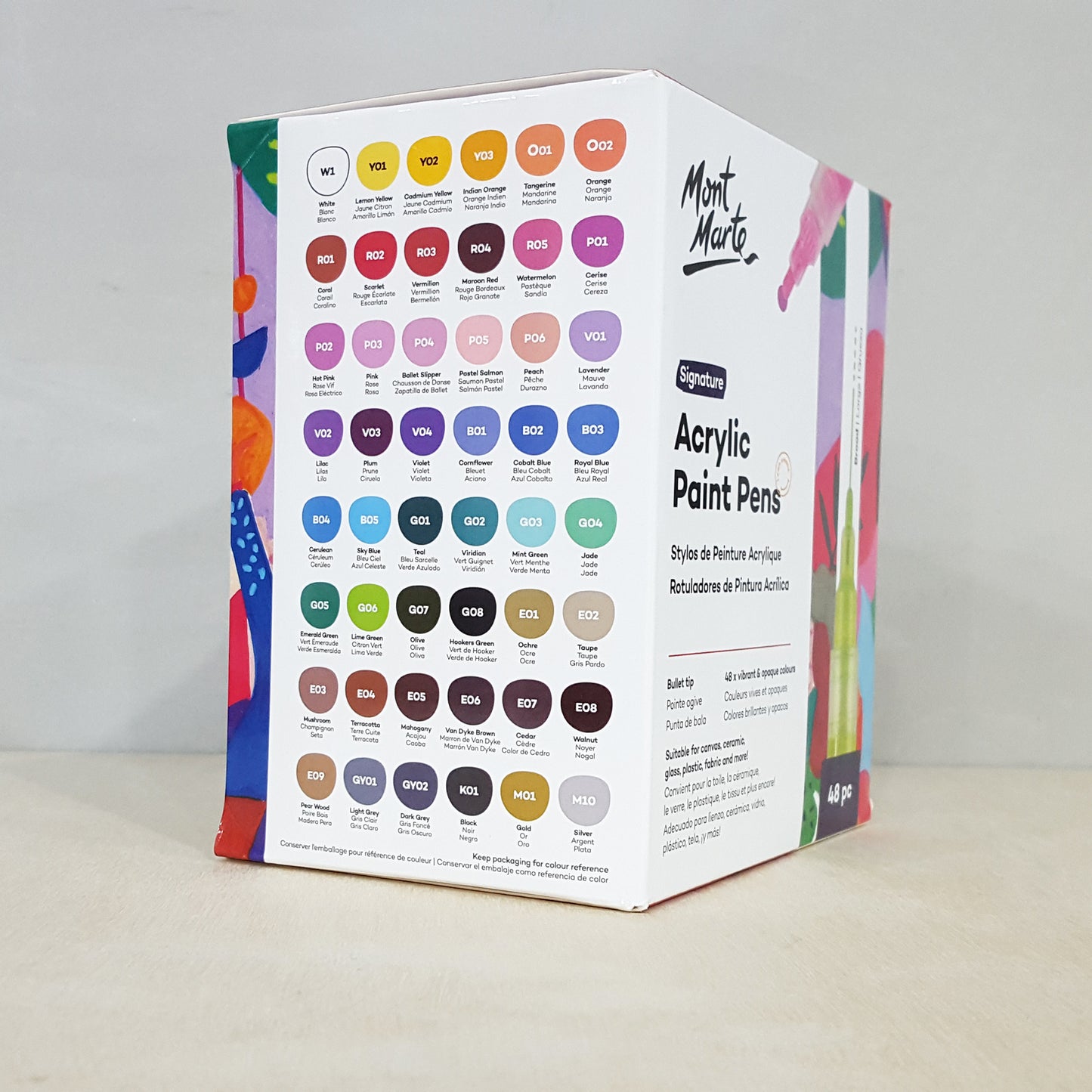 Mont Marte Acrylic Paint Pen 塑膠彩筆
