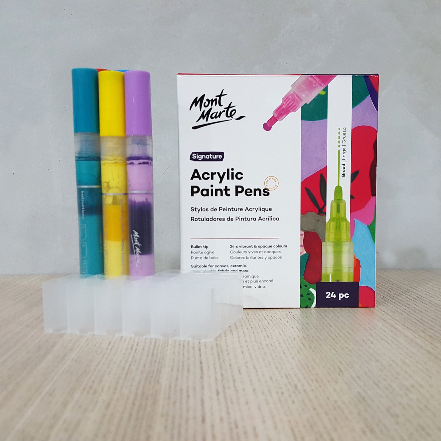 Mont Marte Acrylic Paint Pen 塑膠彩筆