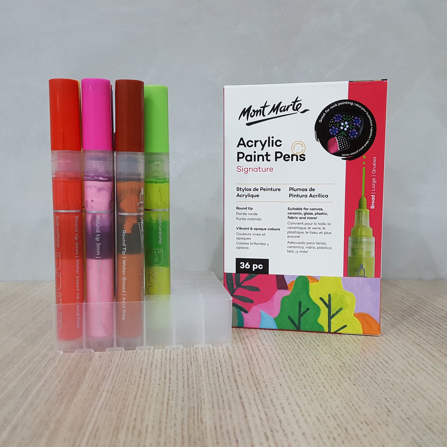 Mont Marte Acrylic Paint Pen 塑膠彩筆