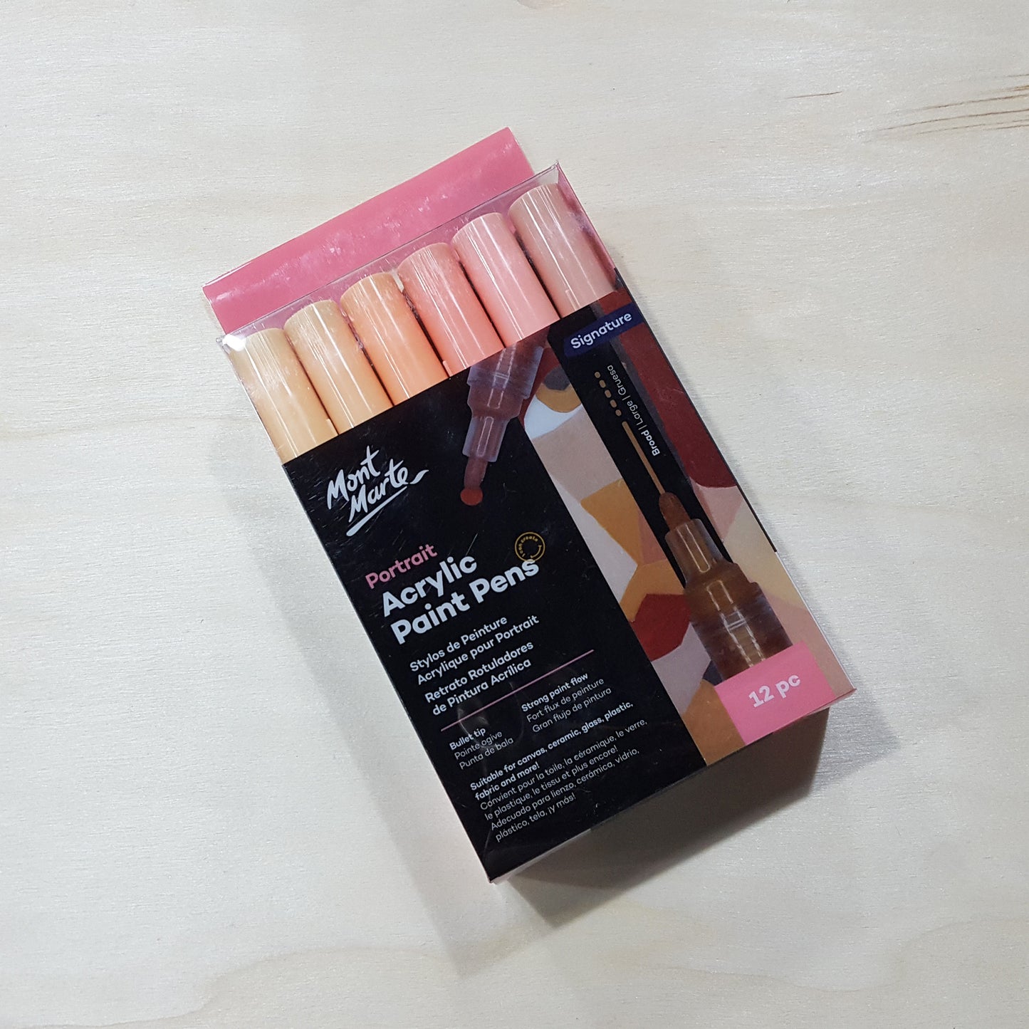 Mont Marte Acrylic Paint Pen 塑膠彩筆