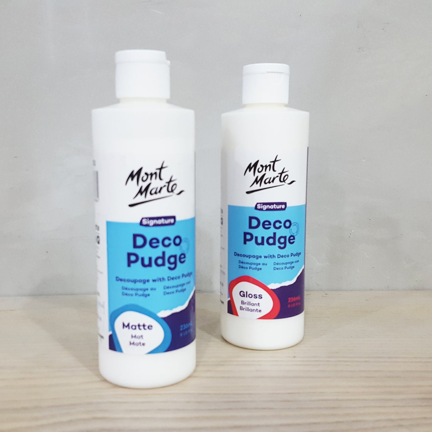 Mont Marte Deco Pudge Signature 拼貼轉印膠水 236ml