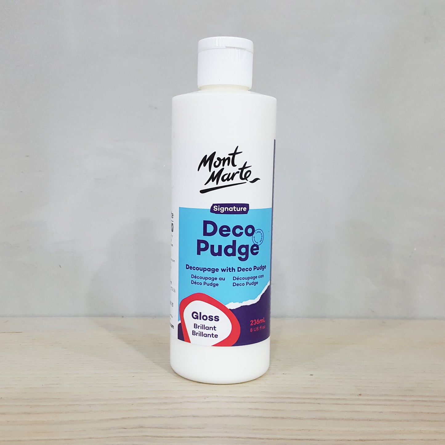 Mont Marte Deco Pudge Signature 拼貼轉印膠水 236ml