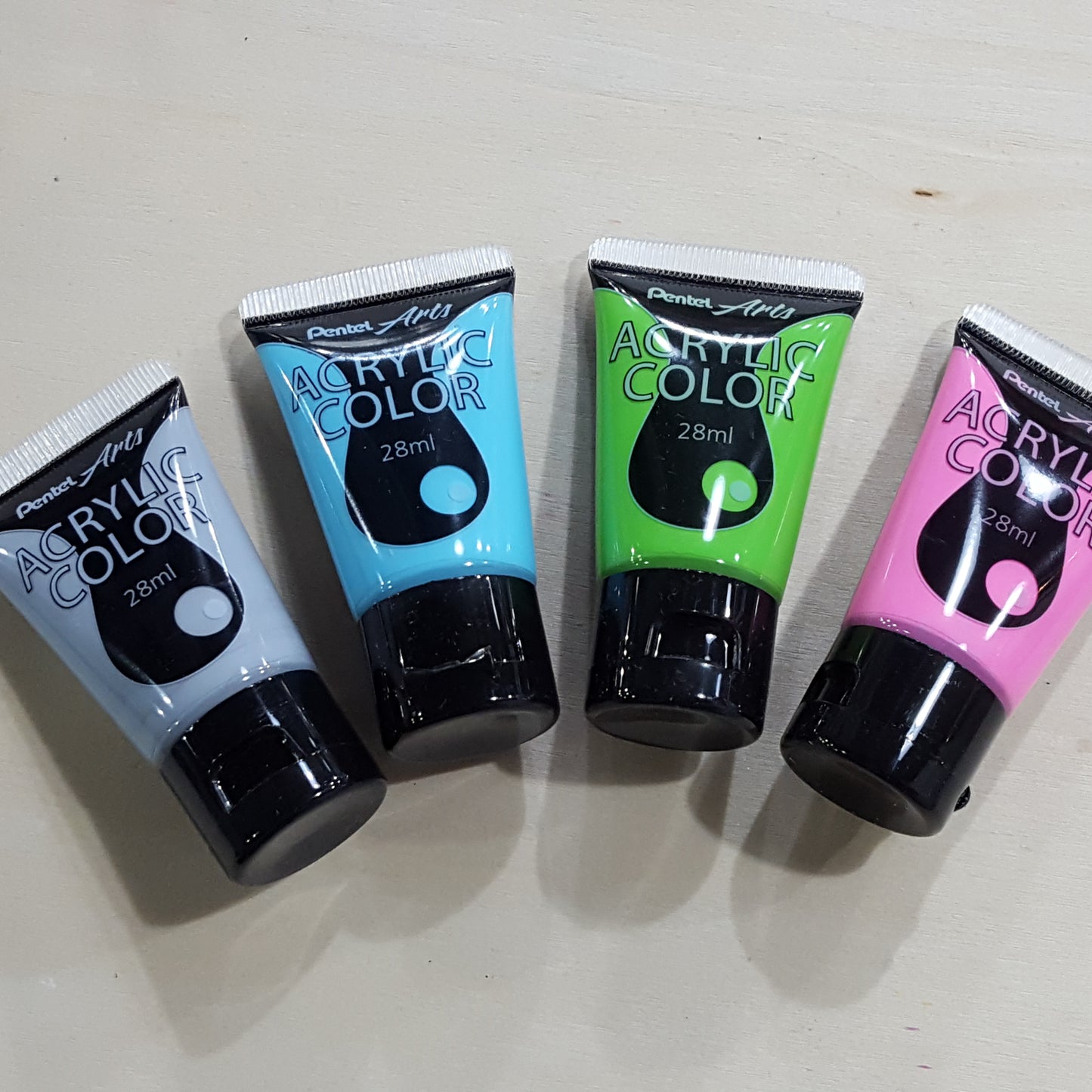 Pentel Acrylic Color膠彩顏料 (28 ml)