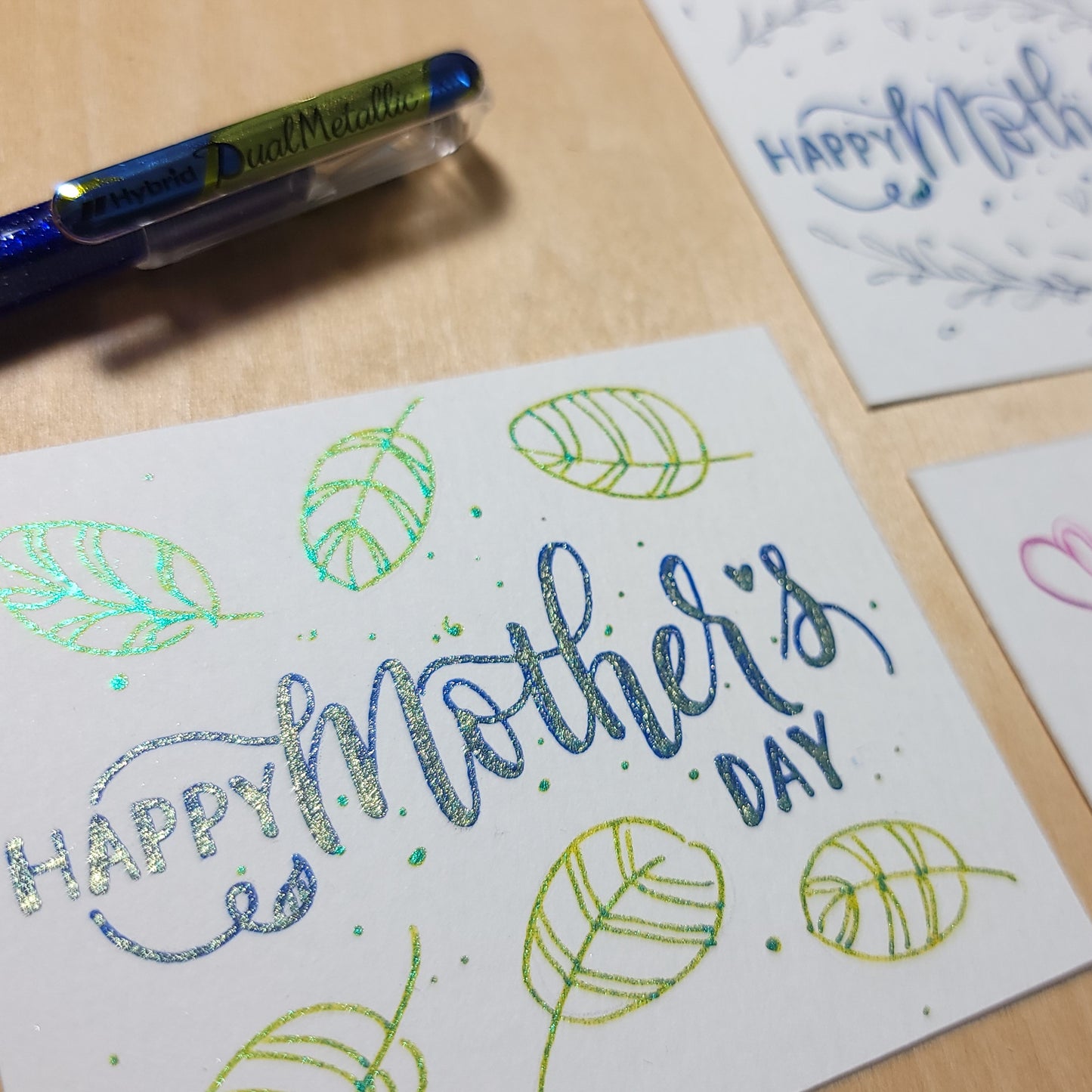 Pentel Hybrid Dual Metallic Gel Pen