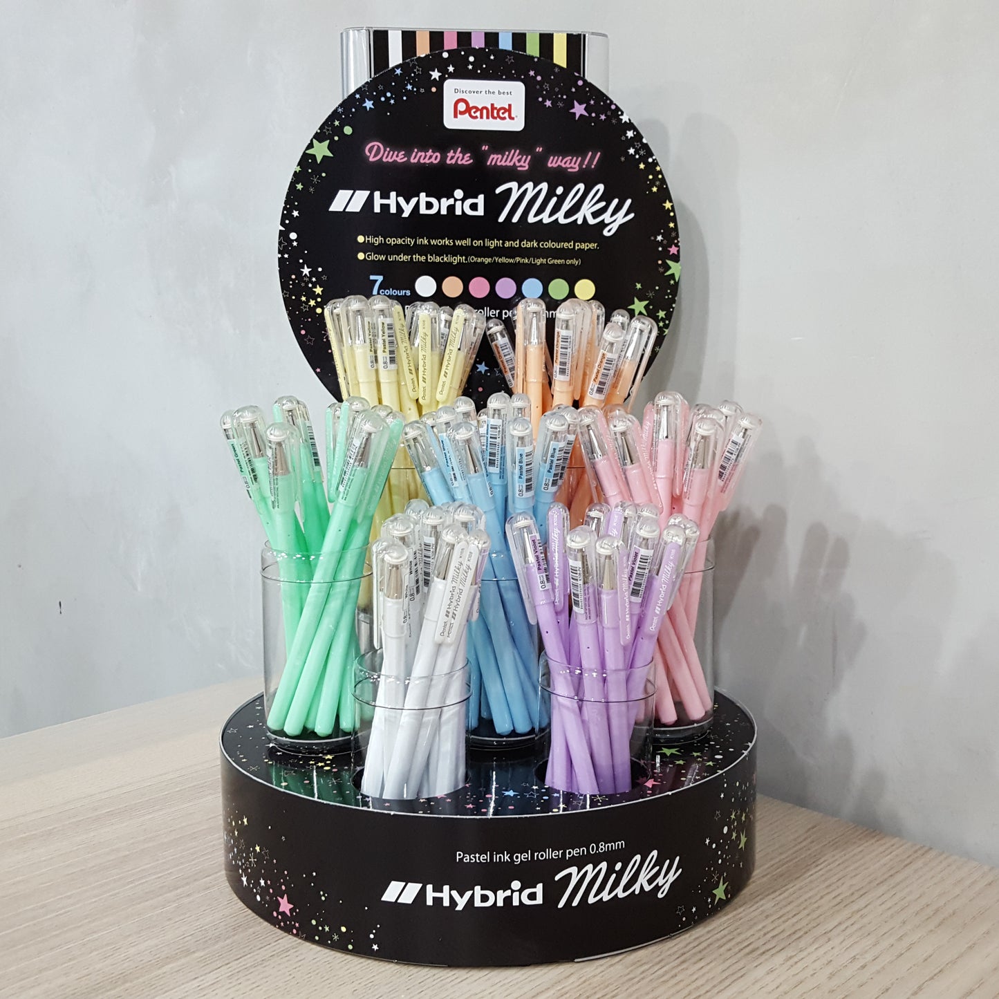 Pentel Hybrid Milky 0.8mm