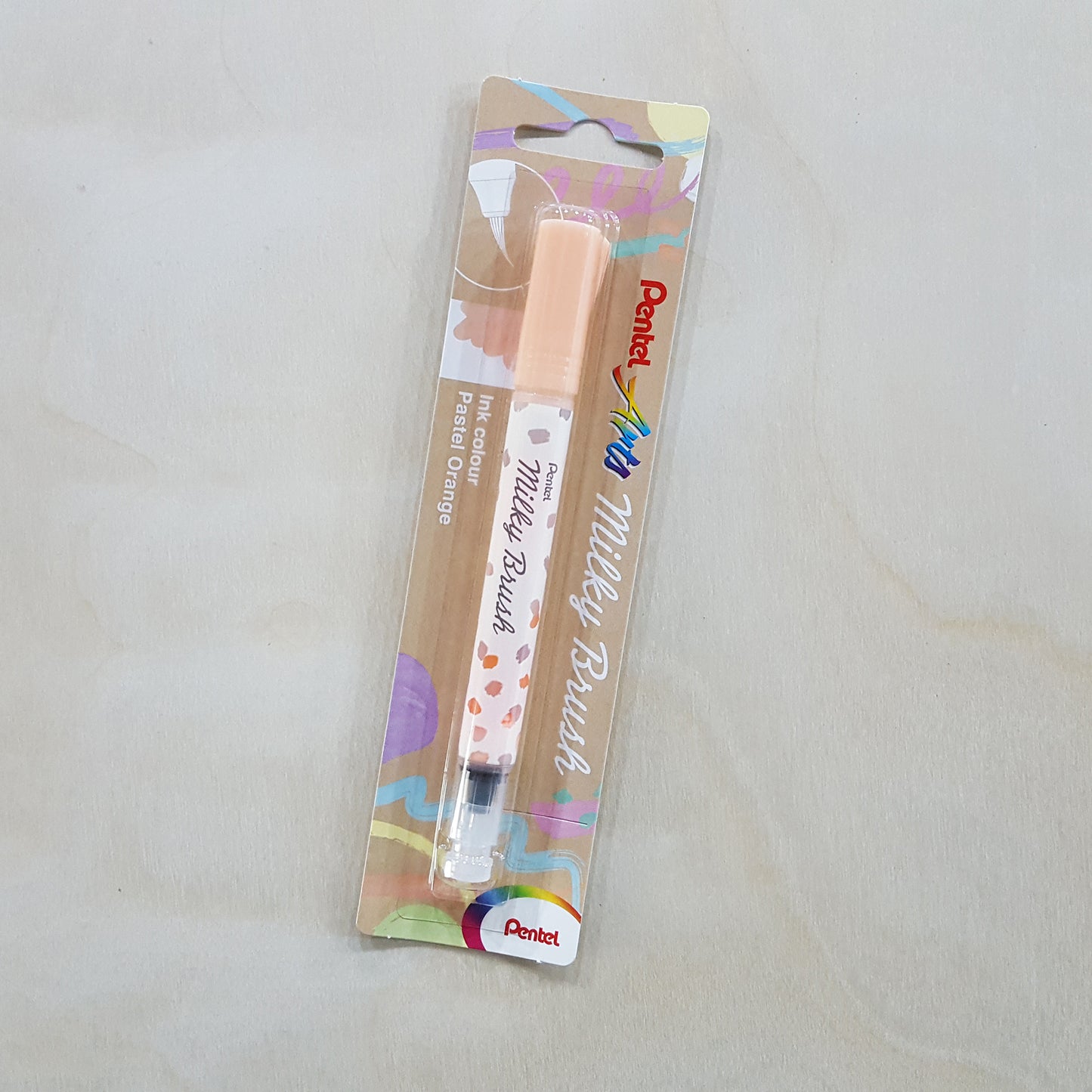 Pentel milky brush